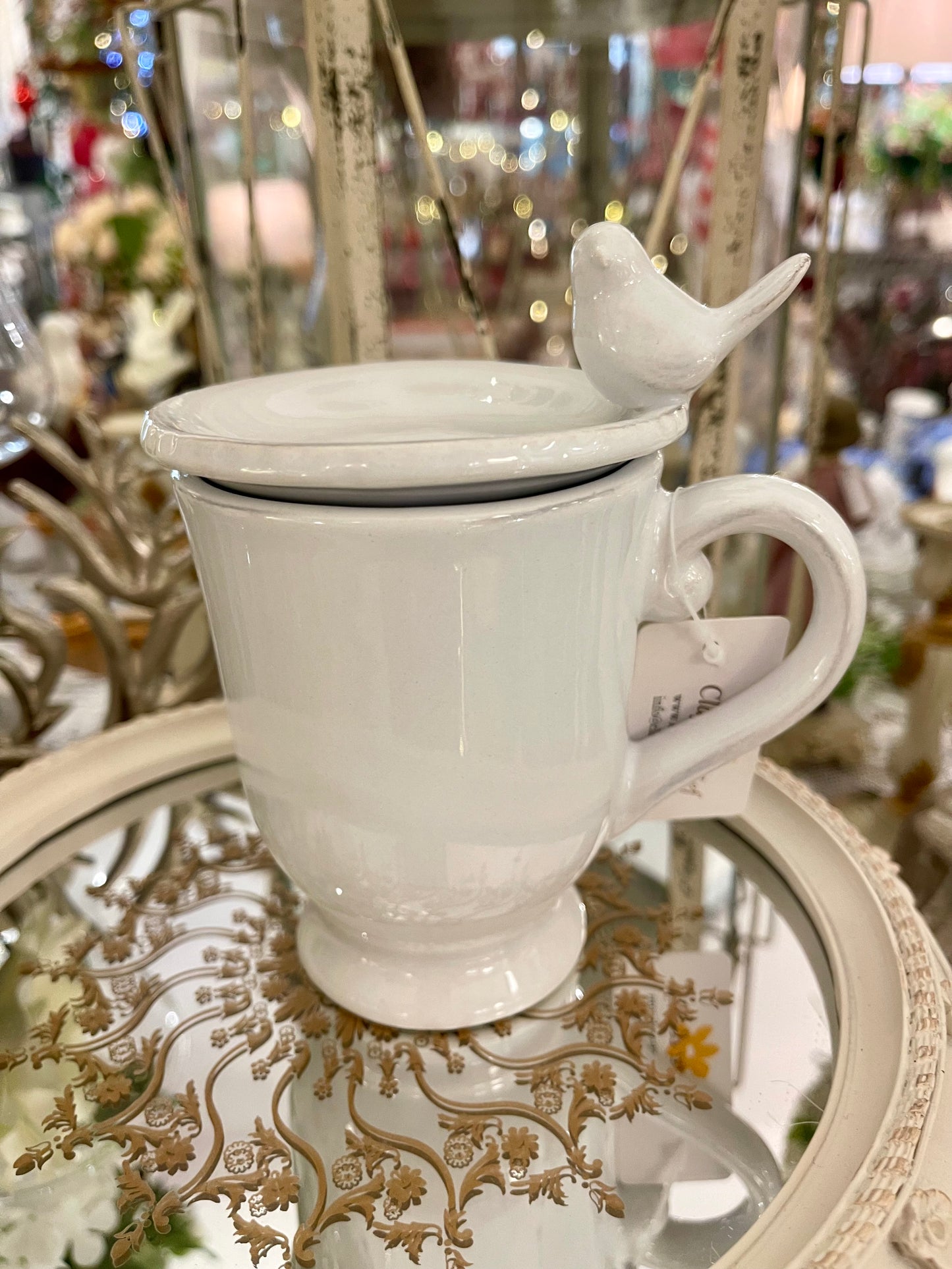 Tasse avec Coupelle "Chant de l’Oiseau"