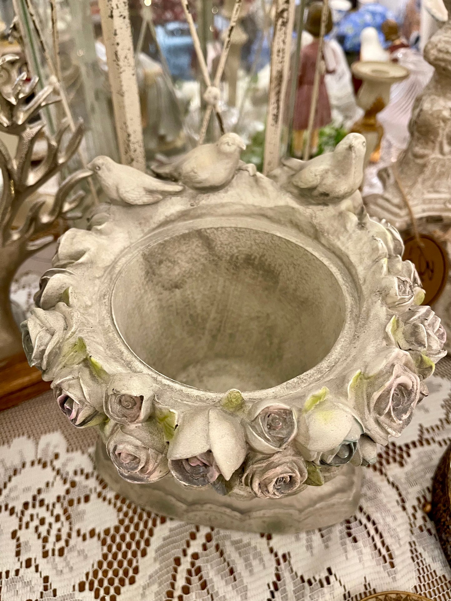 Cache-Pot Visage "Rêverie Bucolique"