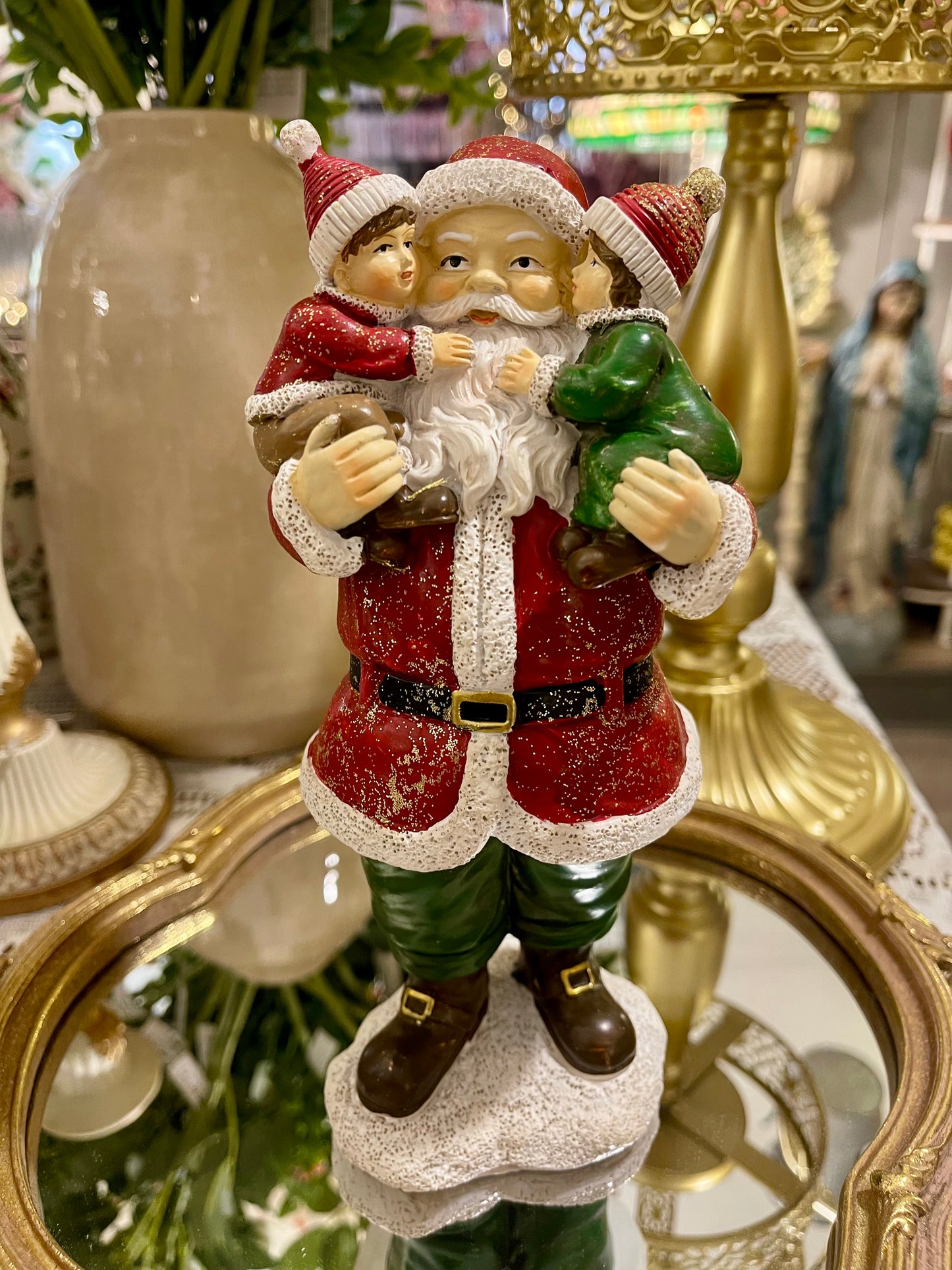 Le câlin du Père Noël