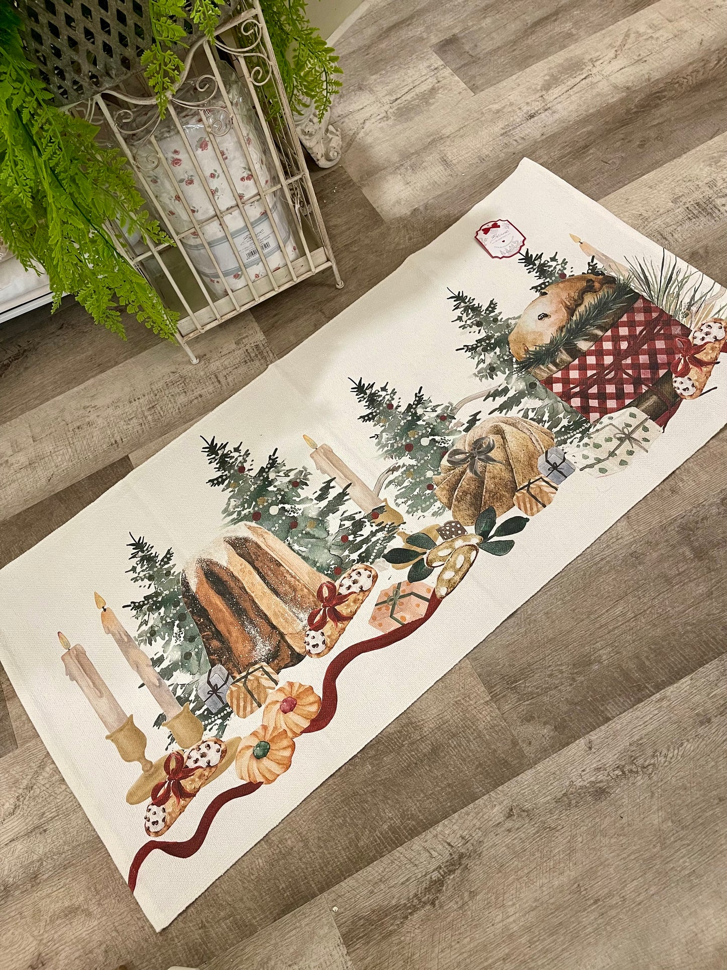 Tapis gourmandises de Noël