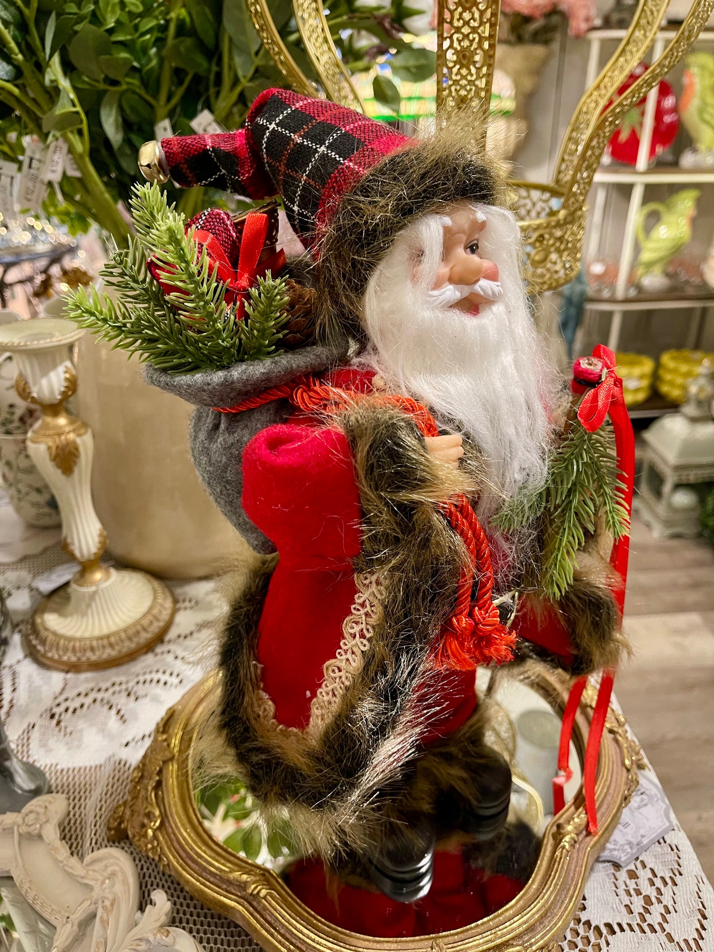Poupée Père Noël Tradition