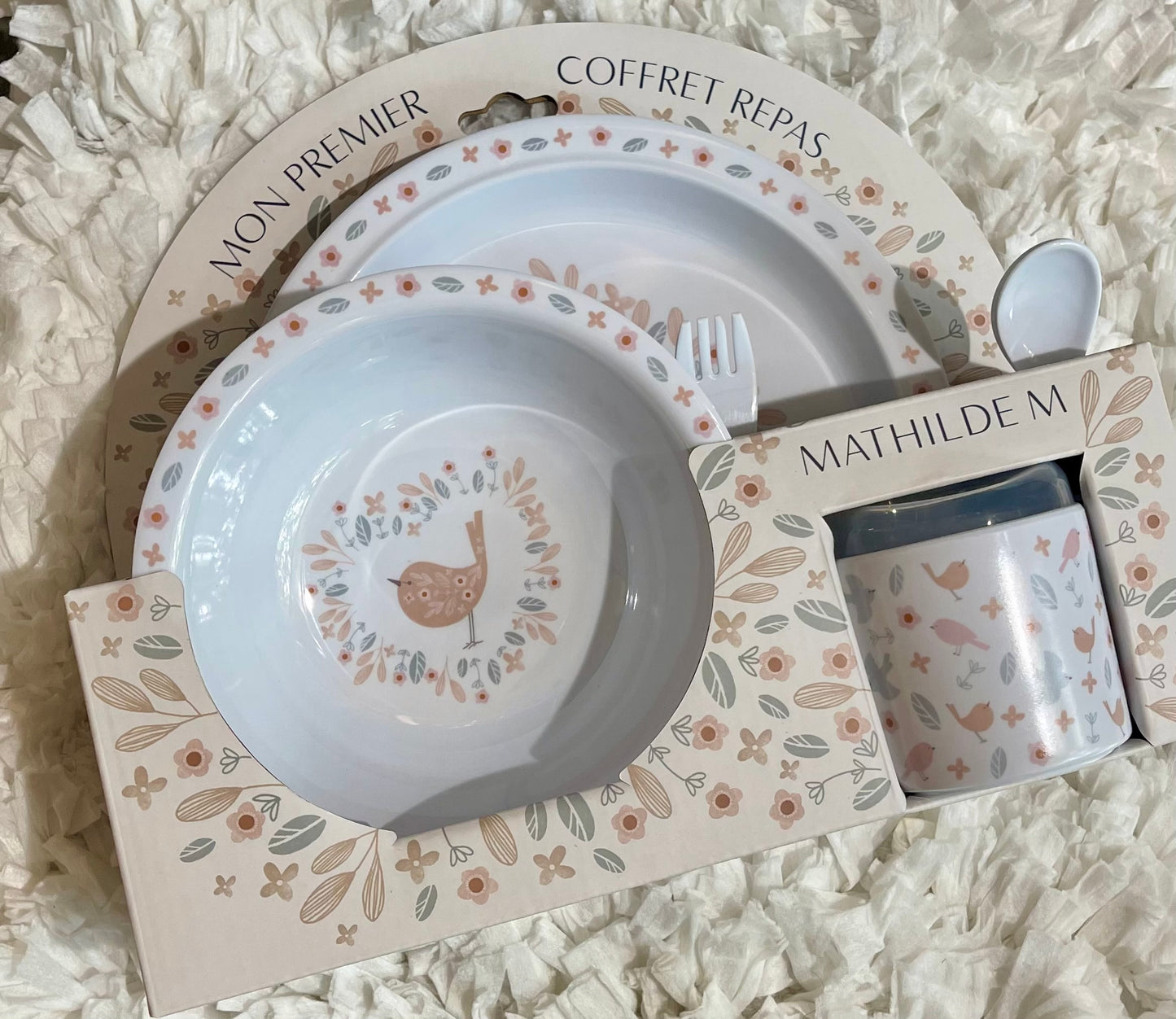 Mon premier coffret repas "Petit Moineau"