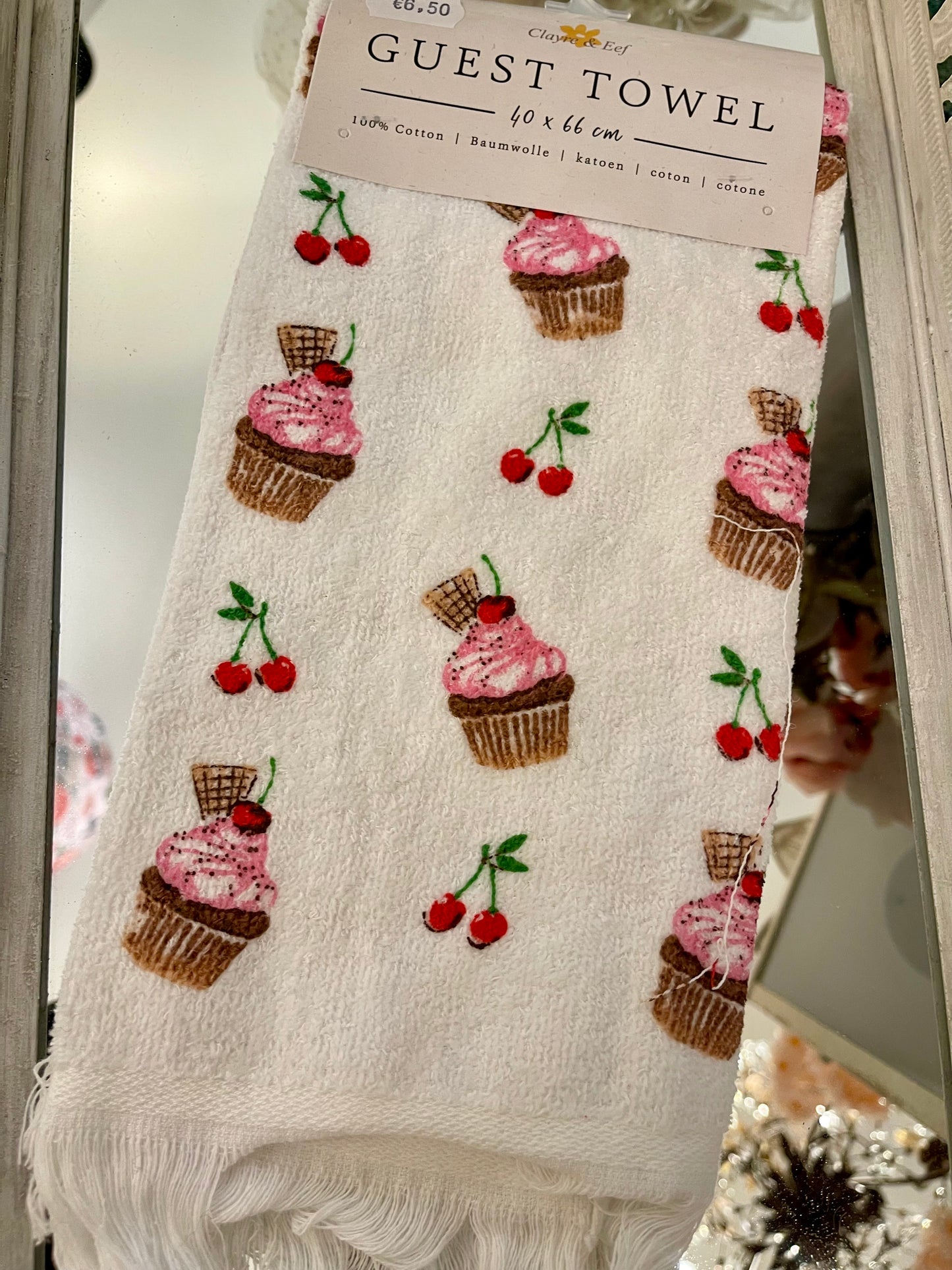 Essuie mains cupcakes