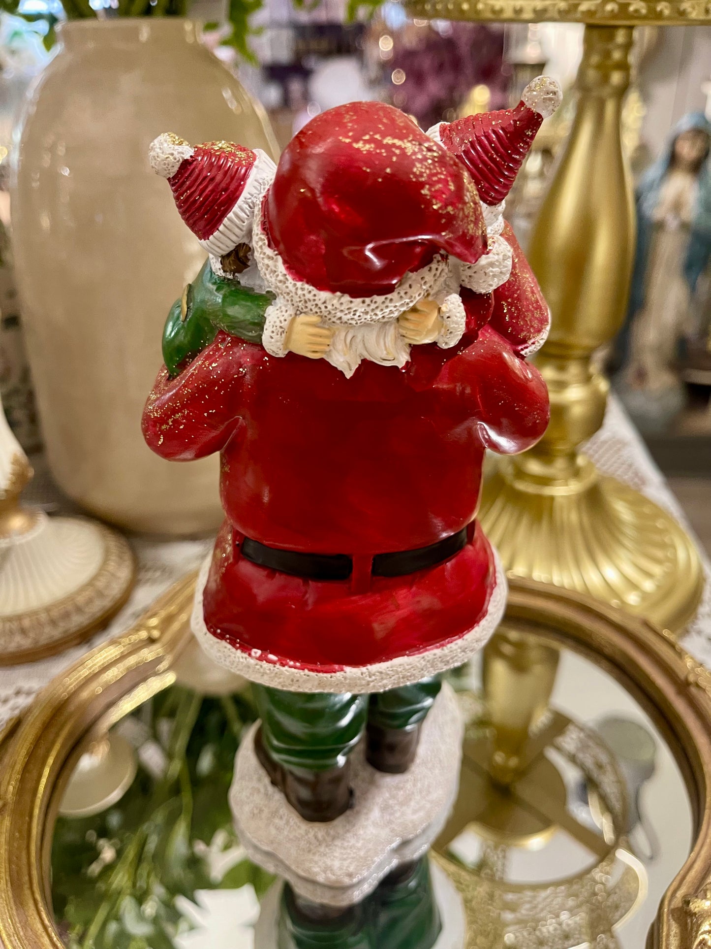 Le câlin du Père Noël