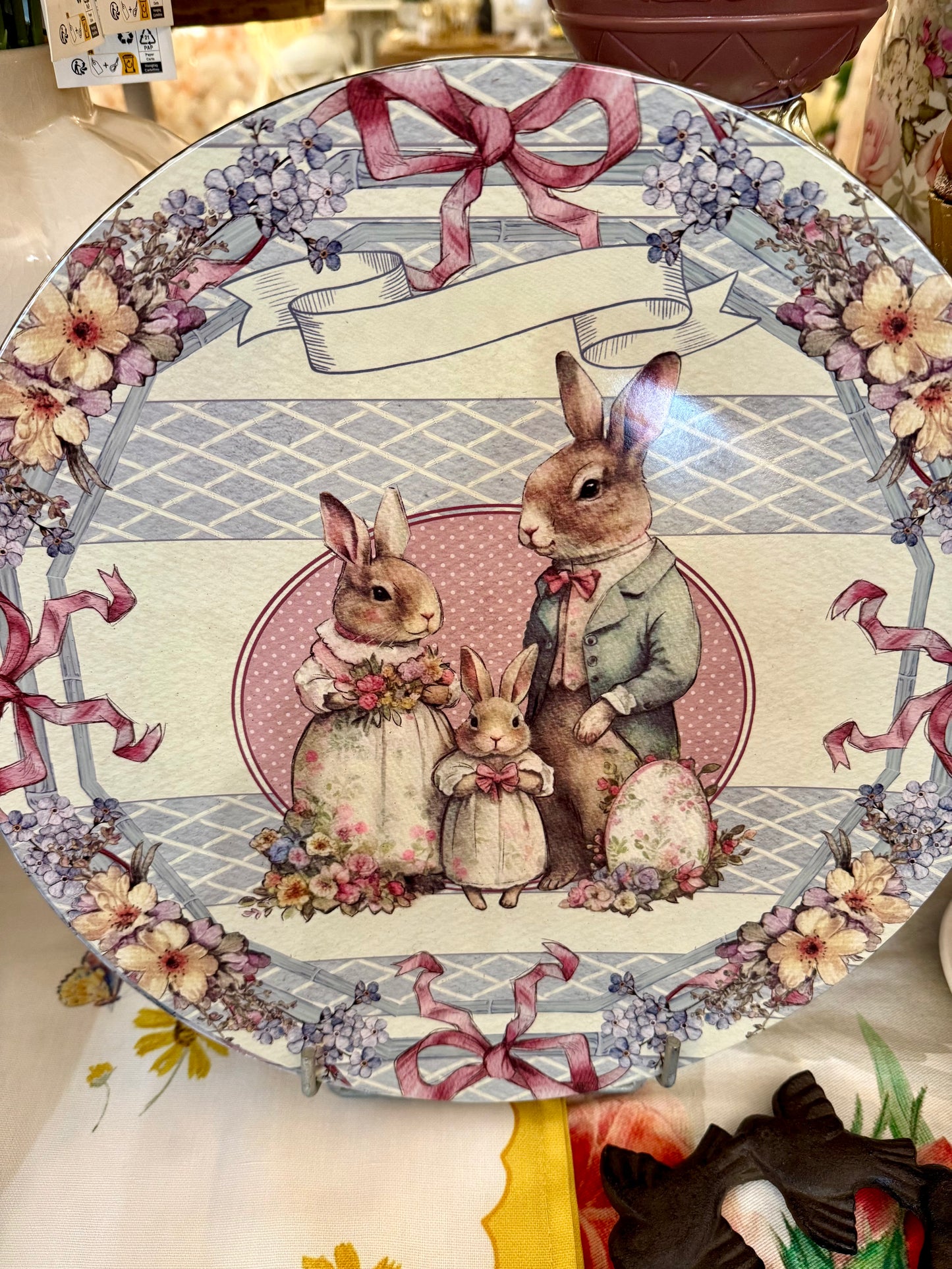 🐰 Plateau « Famille Lapin »