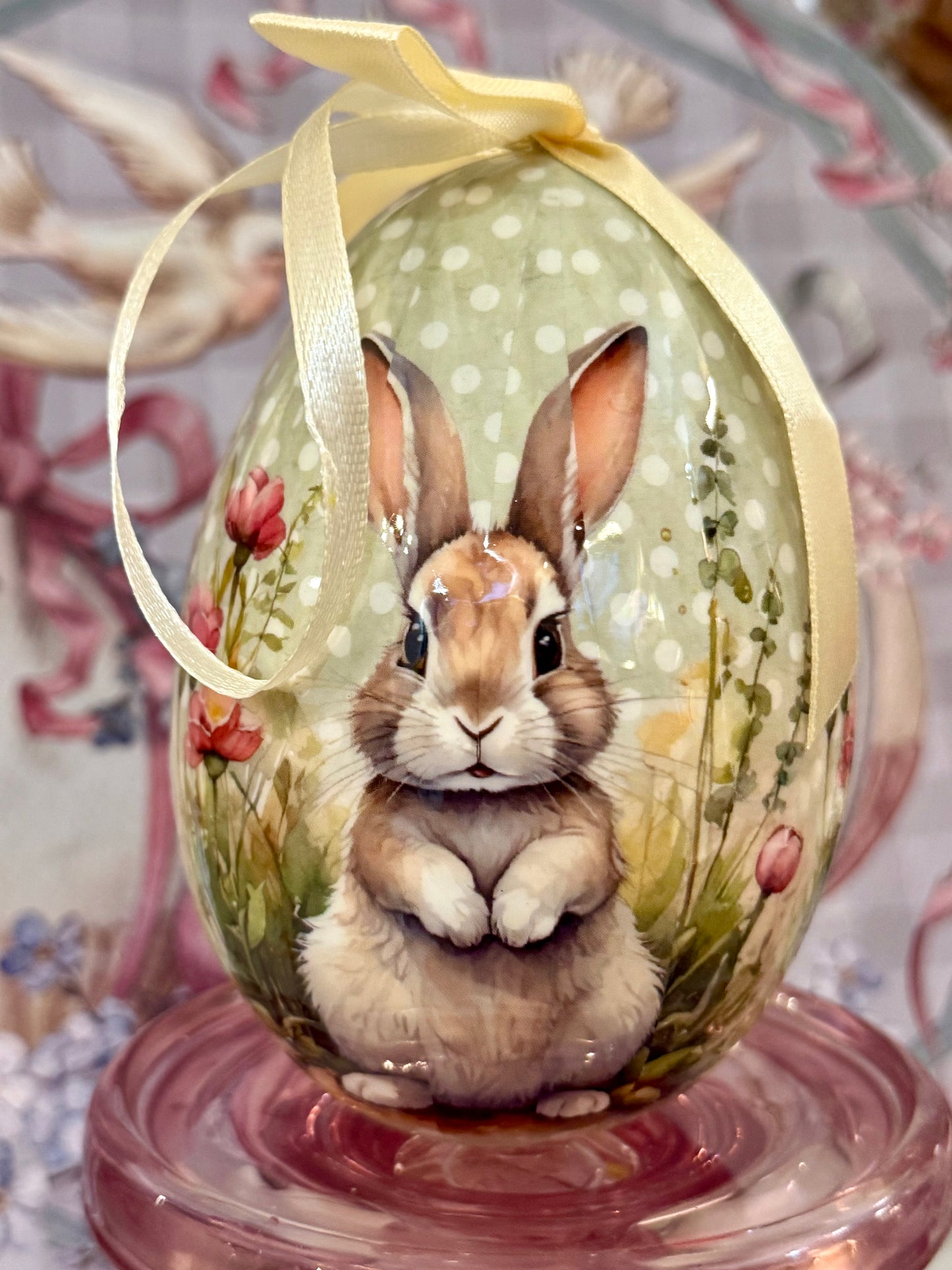 🐰🐑 Œufs de Pâques Lapinette, Lapinou & Agneau 🎀