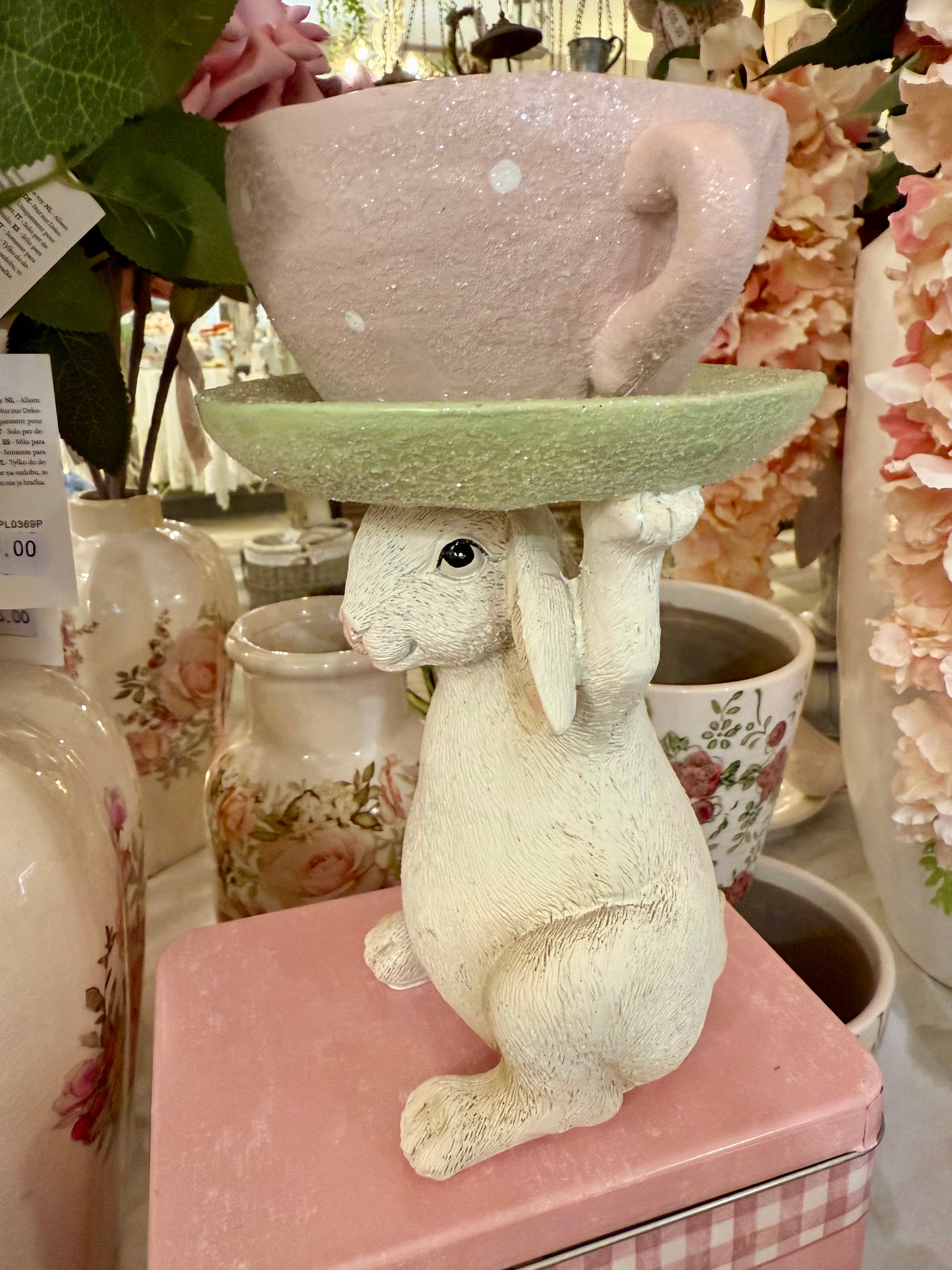 Lapin Porte-Plante Enchanté