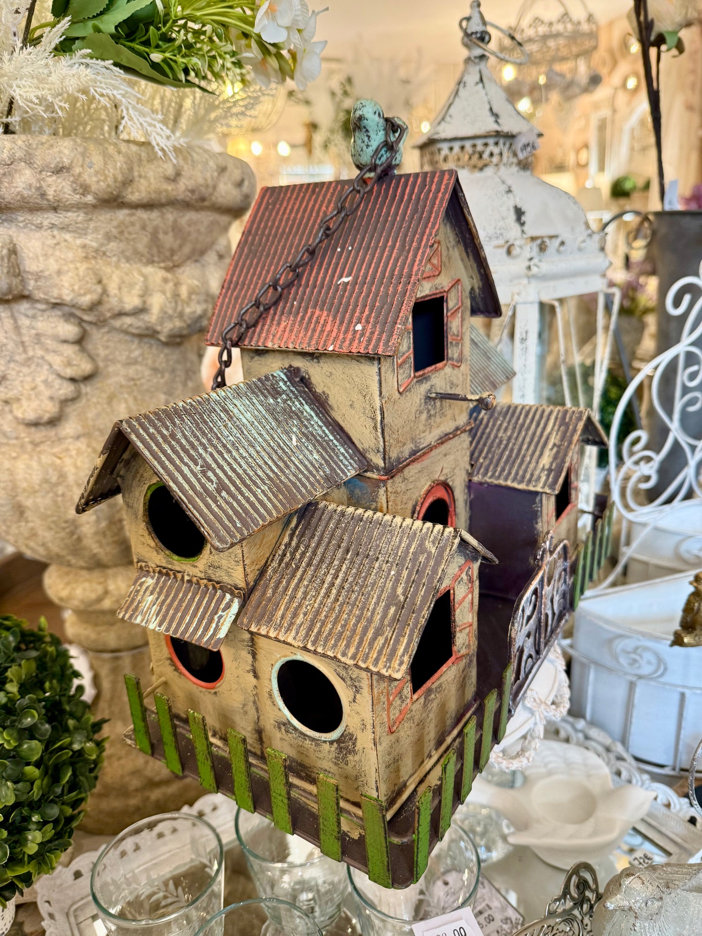 🏡 Nichoir Suspendu « Maison de Campagne » 🏡