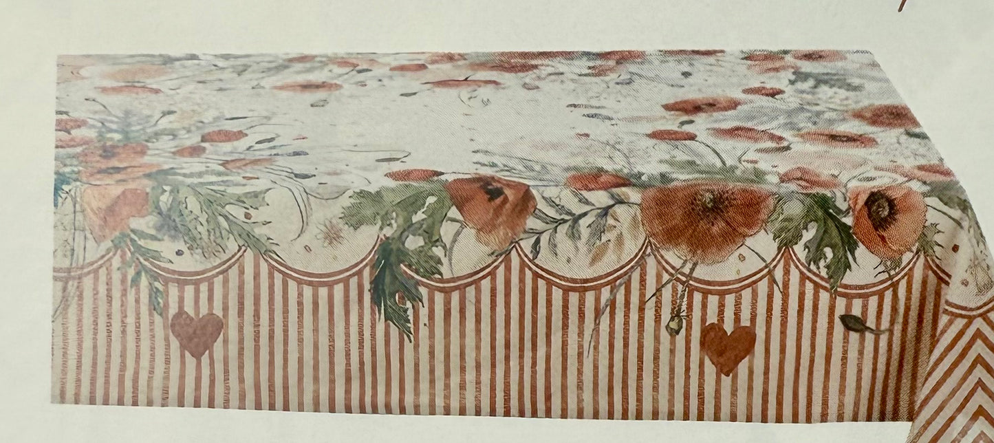 🌺 Nappe "Coquelicots"