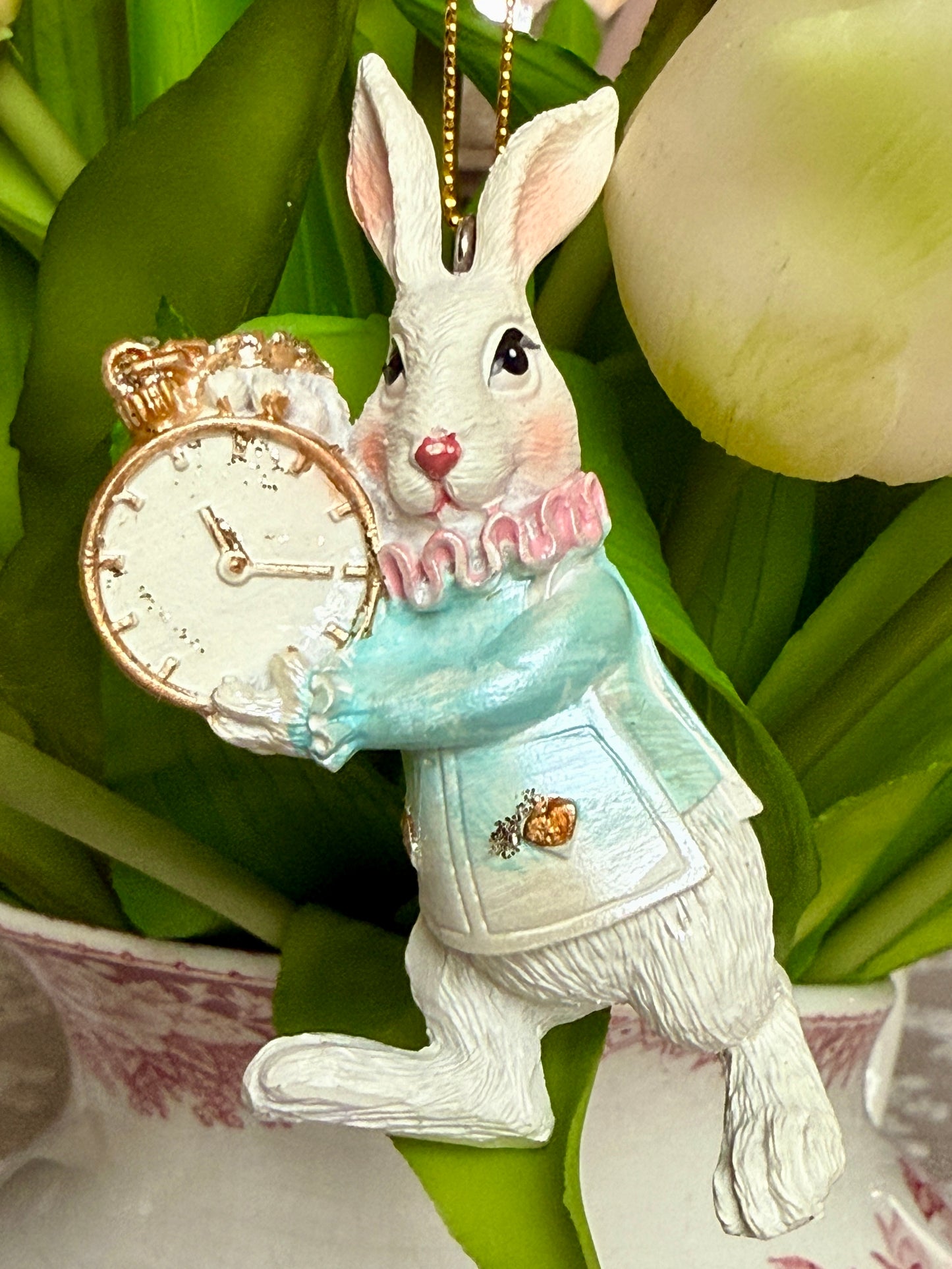Pendentif « Lapin Pressé d’Alice »