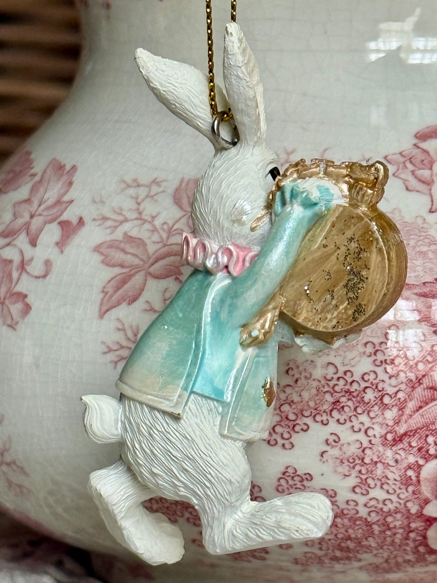 Pendentif « Lapin Pressé d’Alice »
