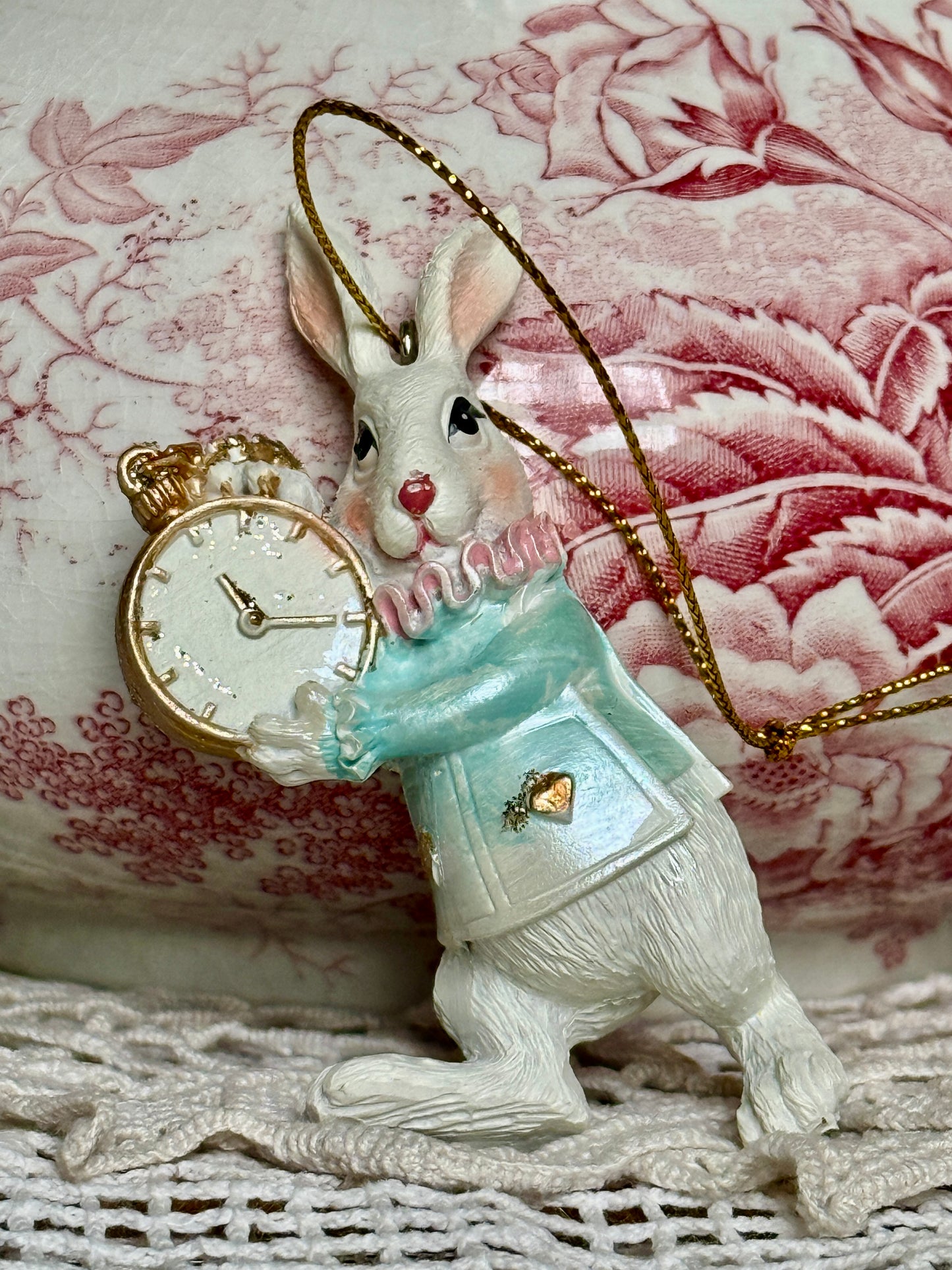 Pendentif « Lapin Pressé d’Alice »