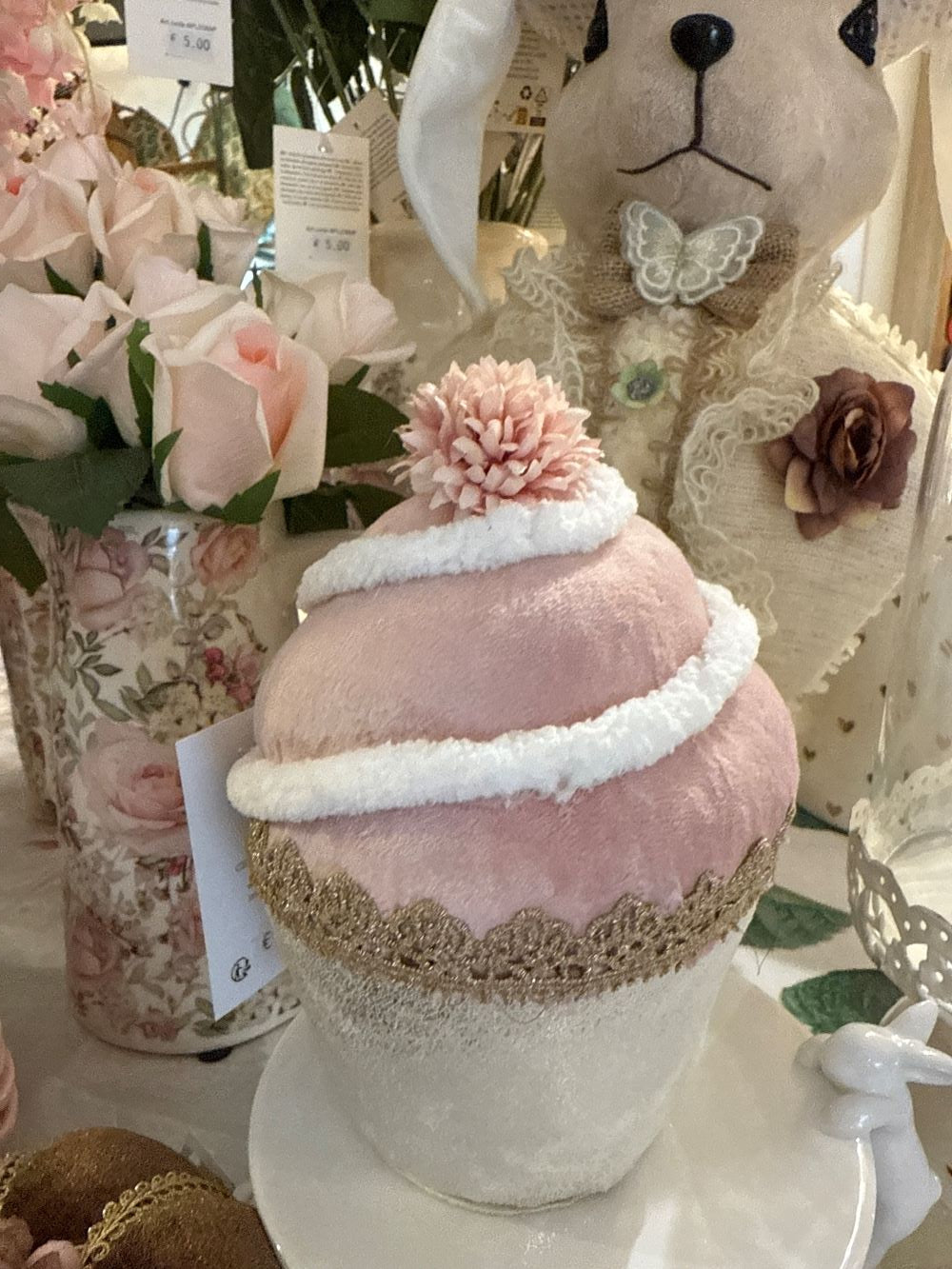 Cupcake Shabby Douceur Sucrée