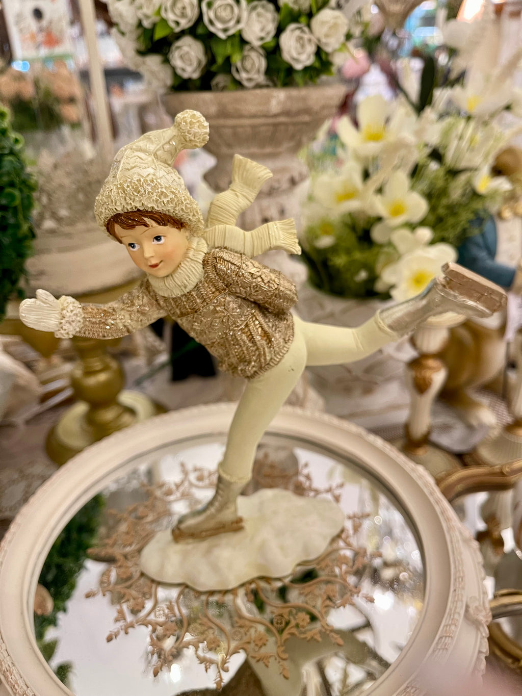 Patineur doré