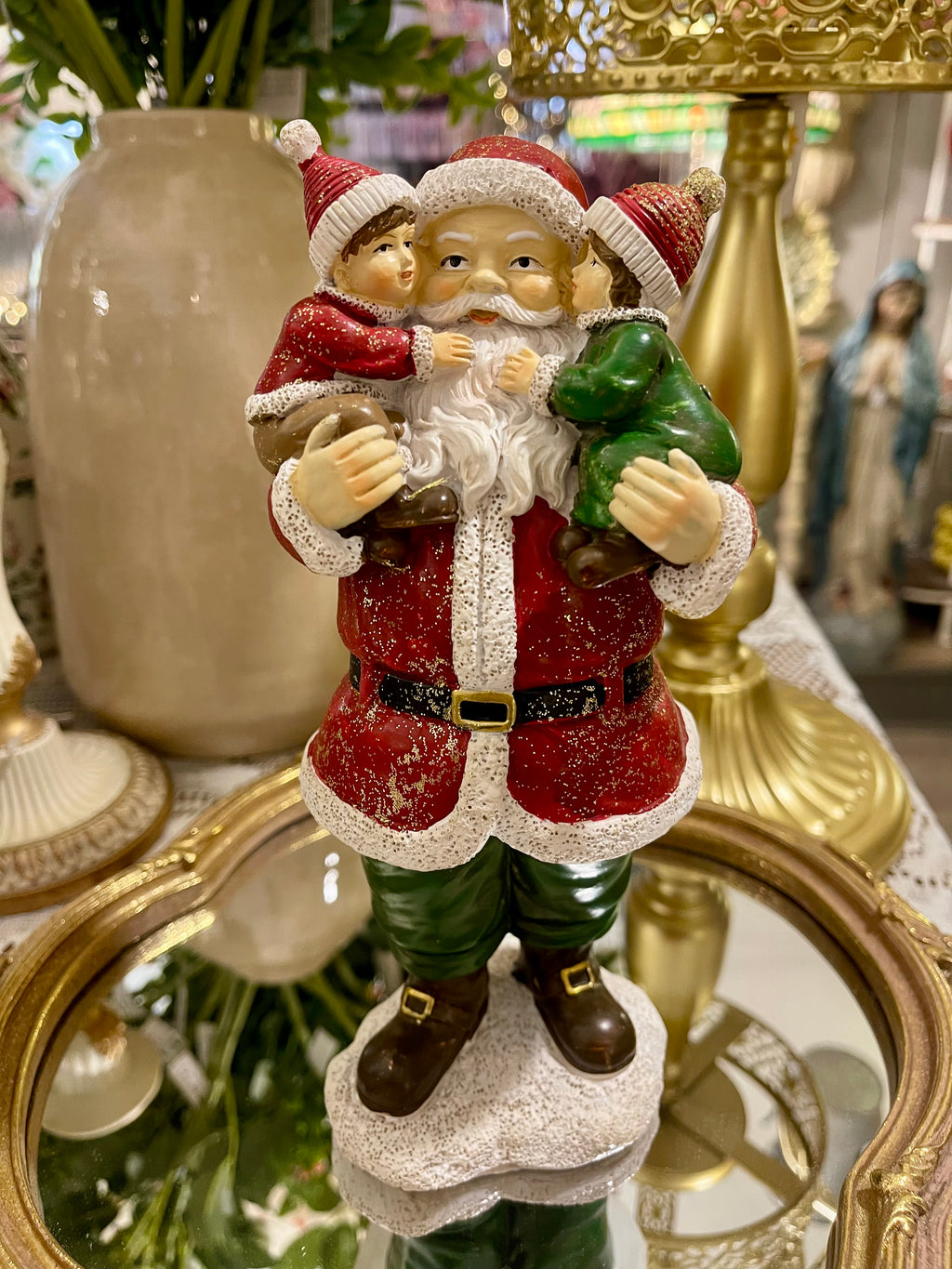 Le câlin du Père Noël