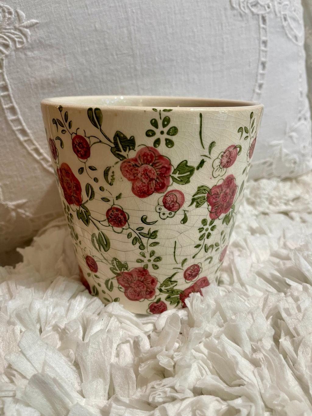 Cache pot rosa