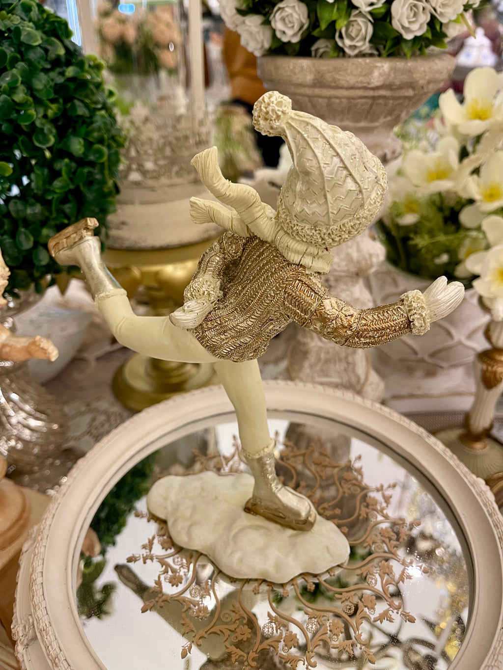 Patineur doré