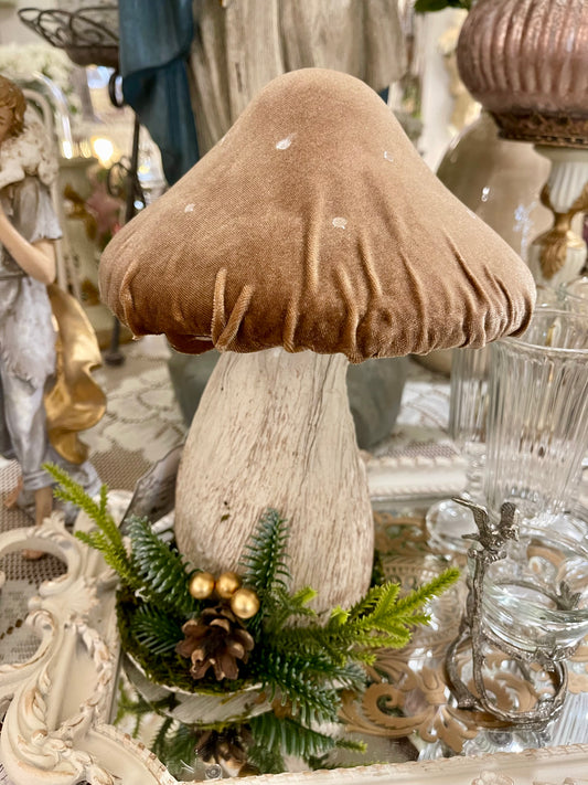 Champignon Décoratif en Papier