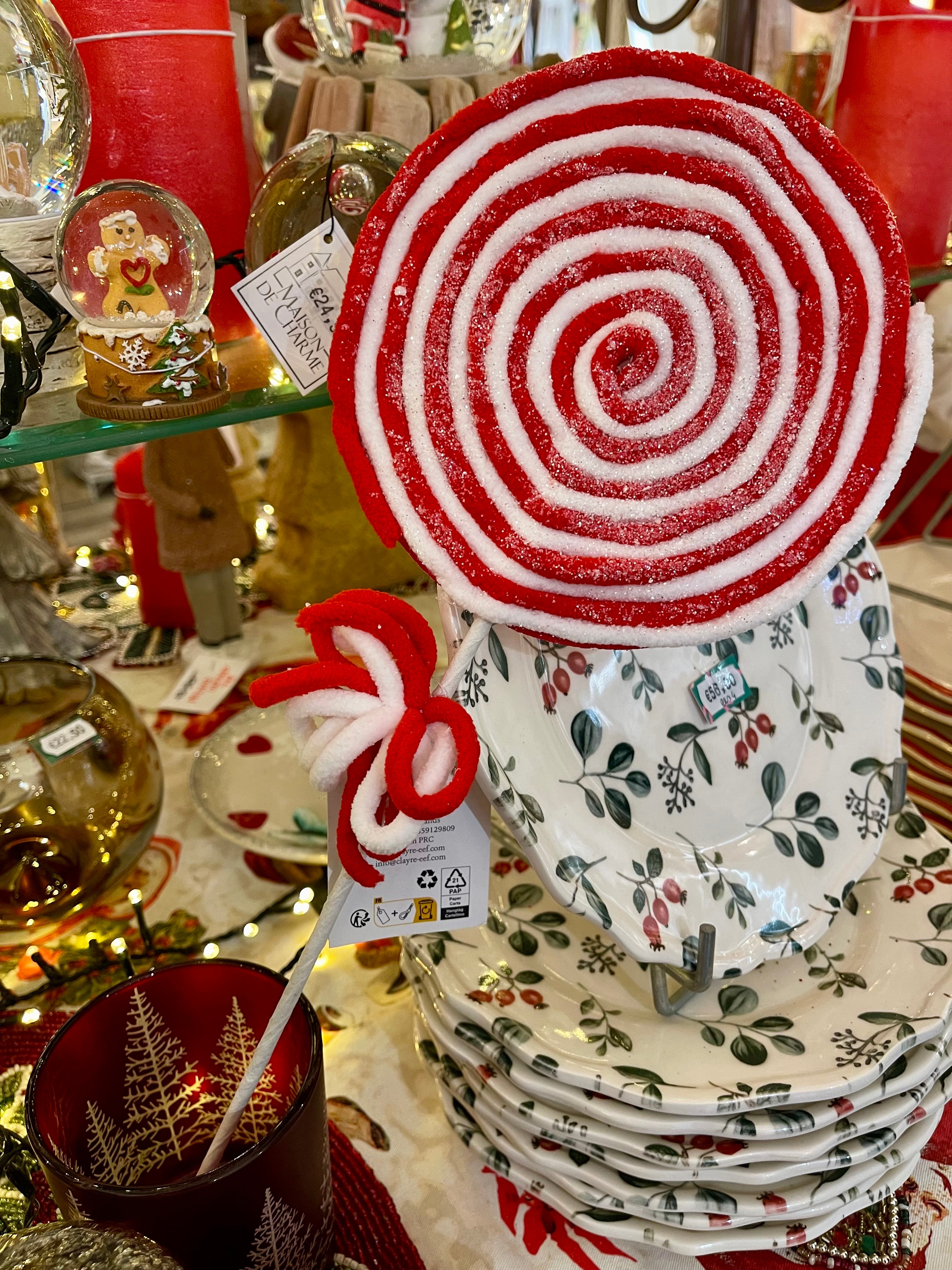 Sucette Géante Douceur Festive