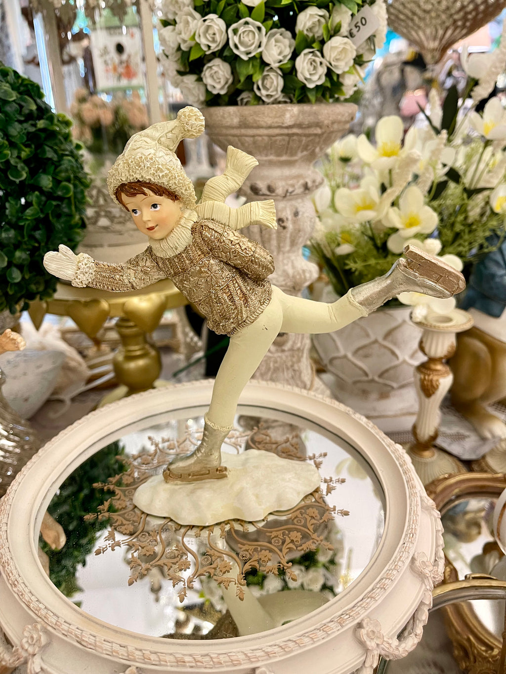 Patineur doré