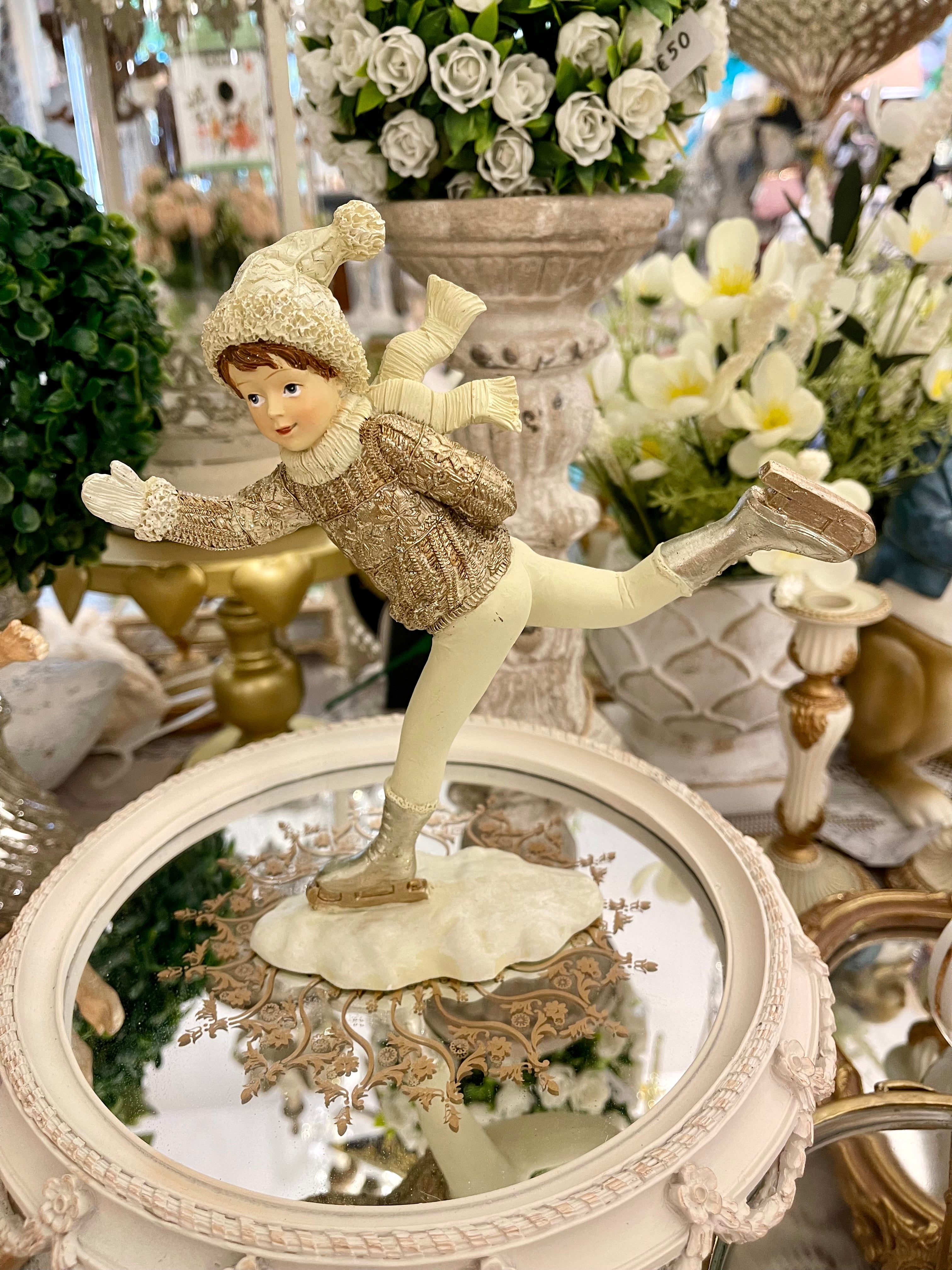 Patineur doré