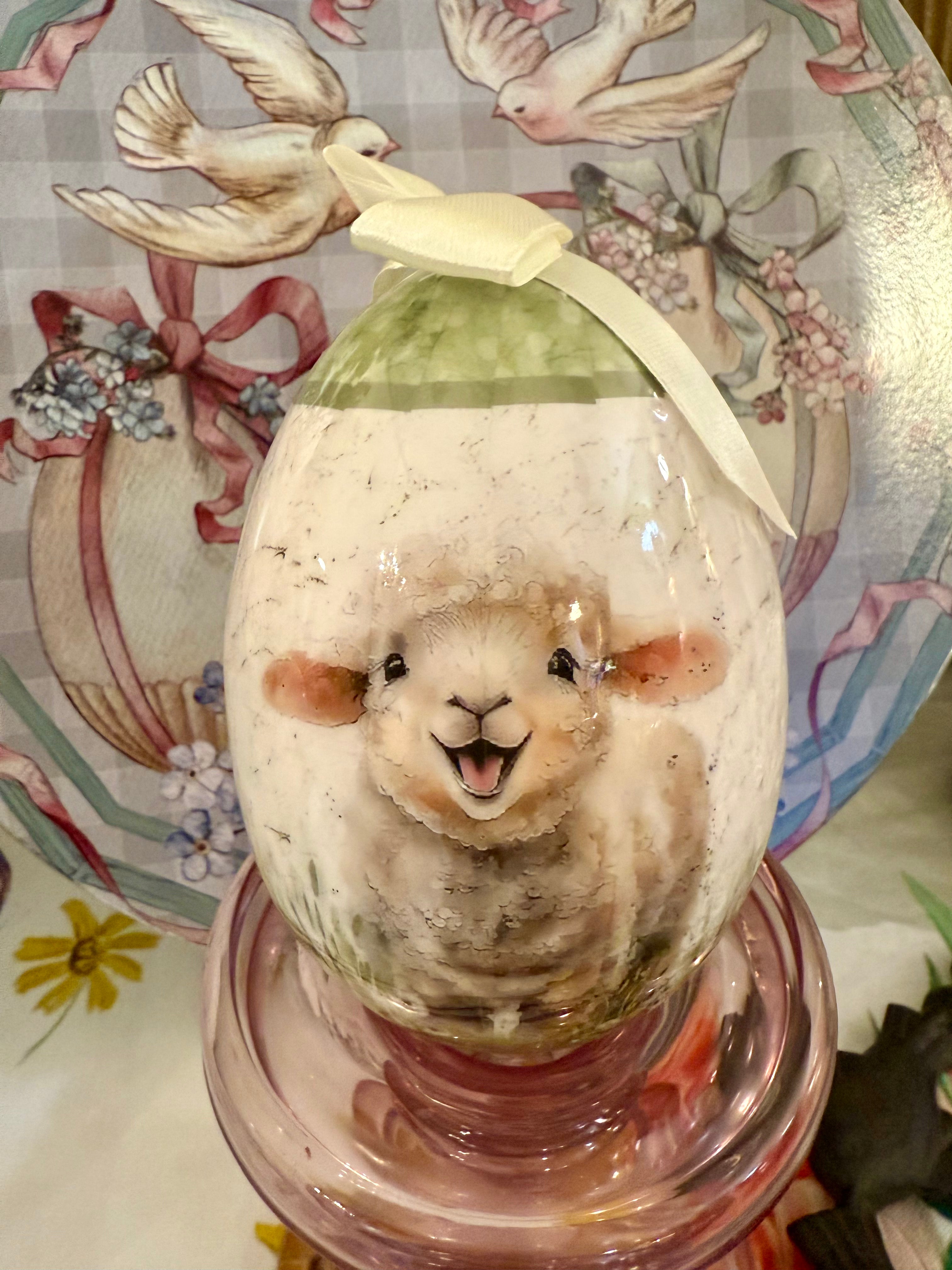 Œufs de Pâques Lapinette, Lapinou & Agneau