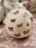 Boule à poser papillons