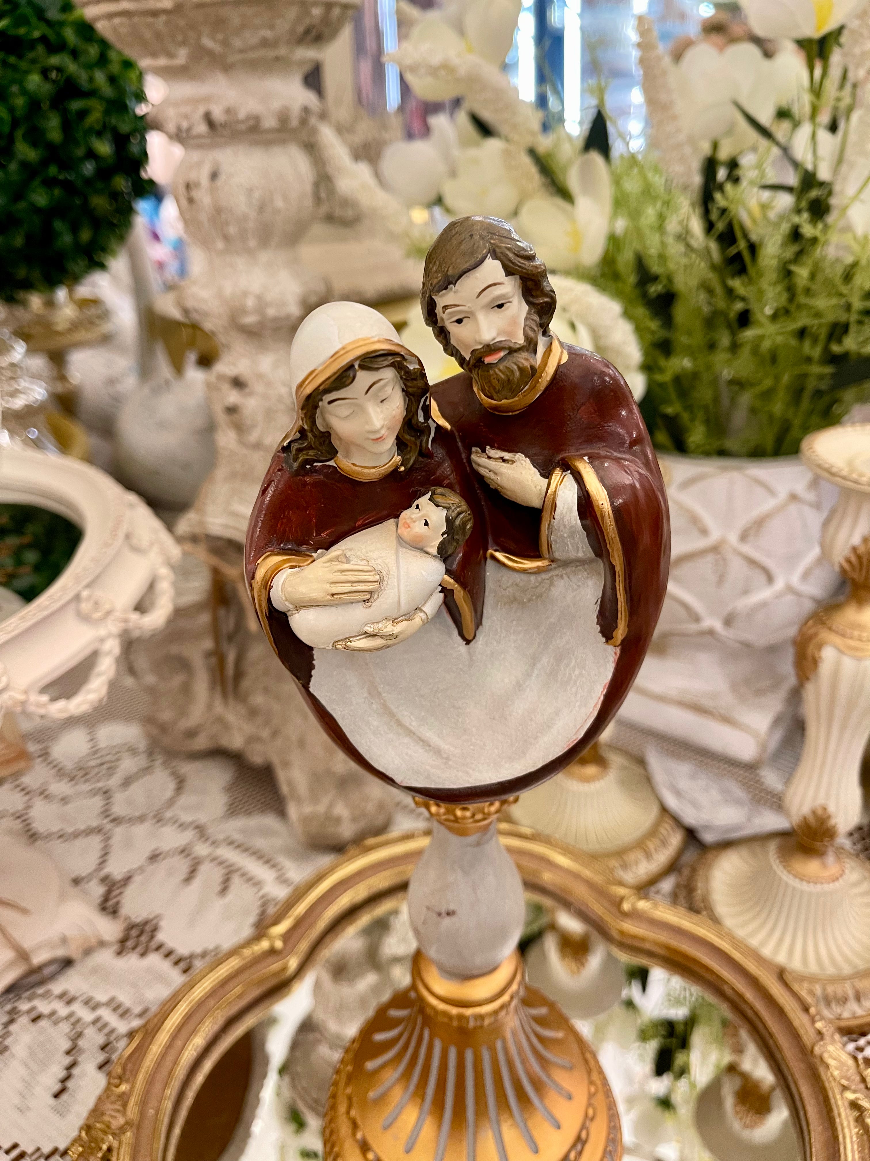 Crèche sur socle