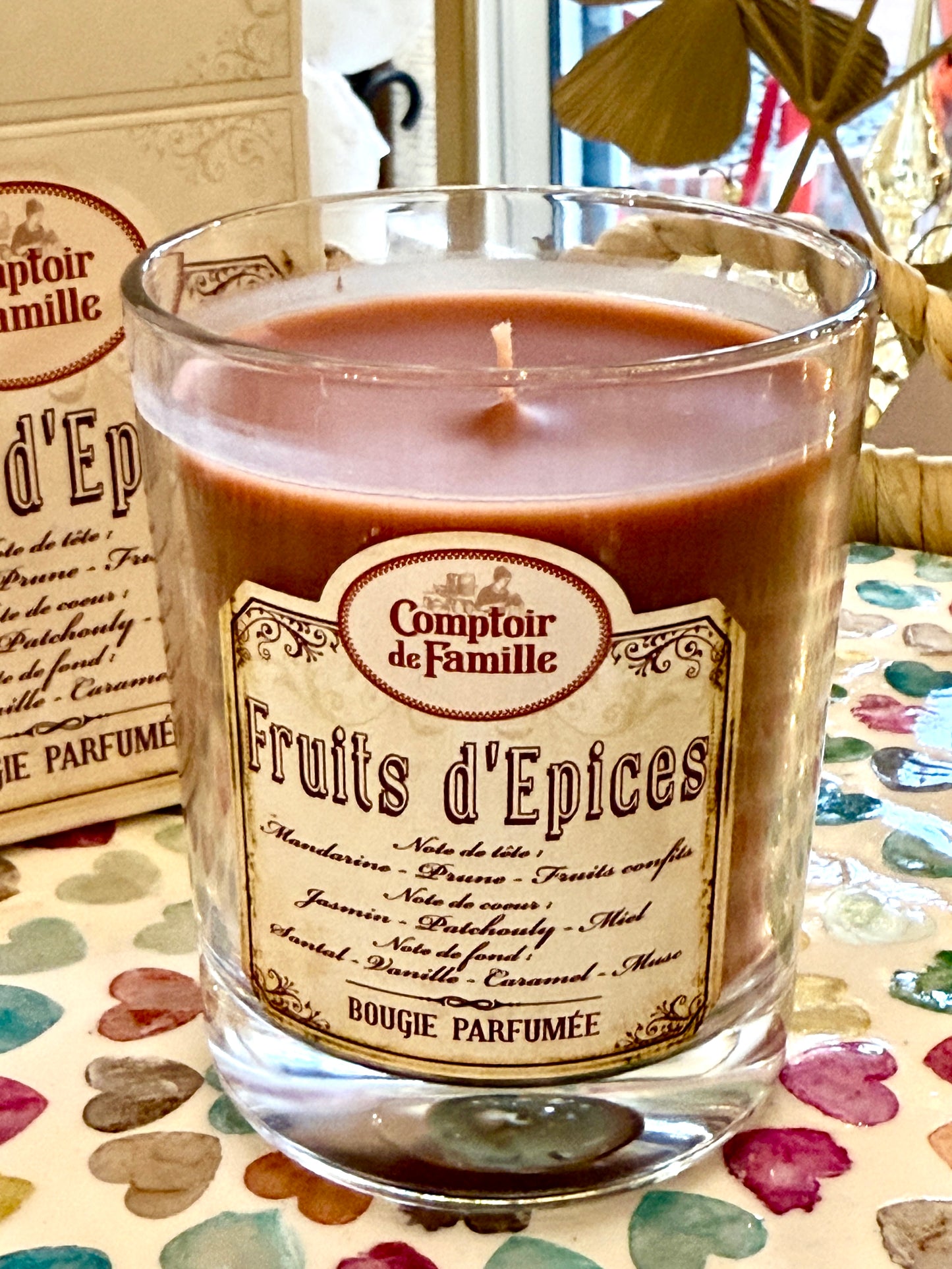 Bougie Parfumée Fruits d'Épices