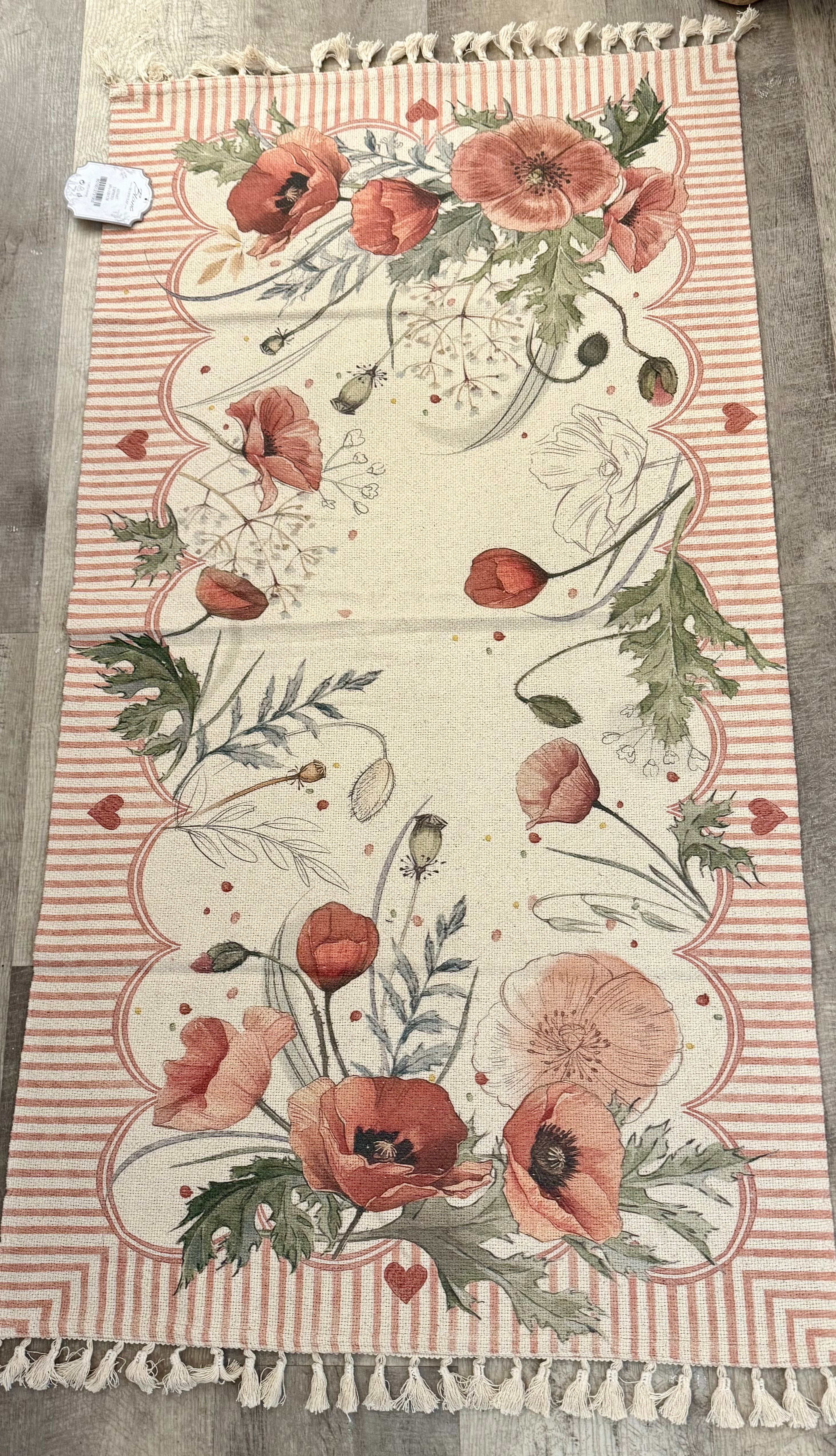 Tapis "Coquelicots"