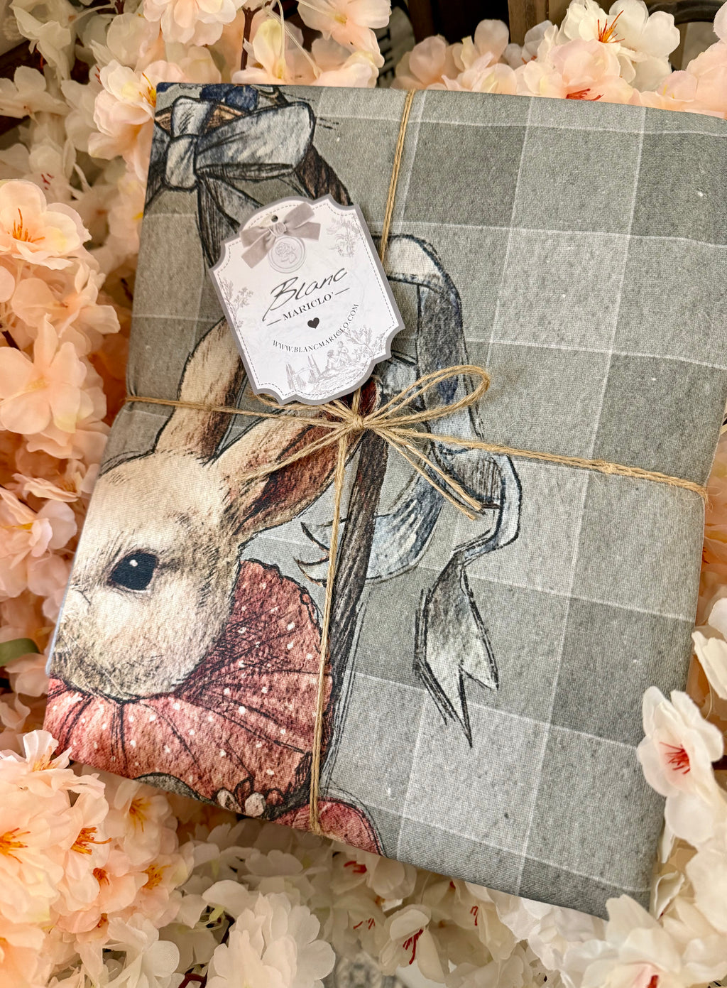 Nappe Enduite Lapins de Pâques