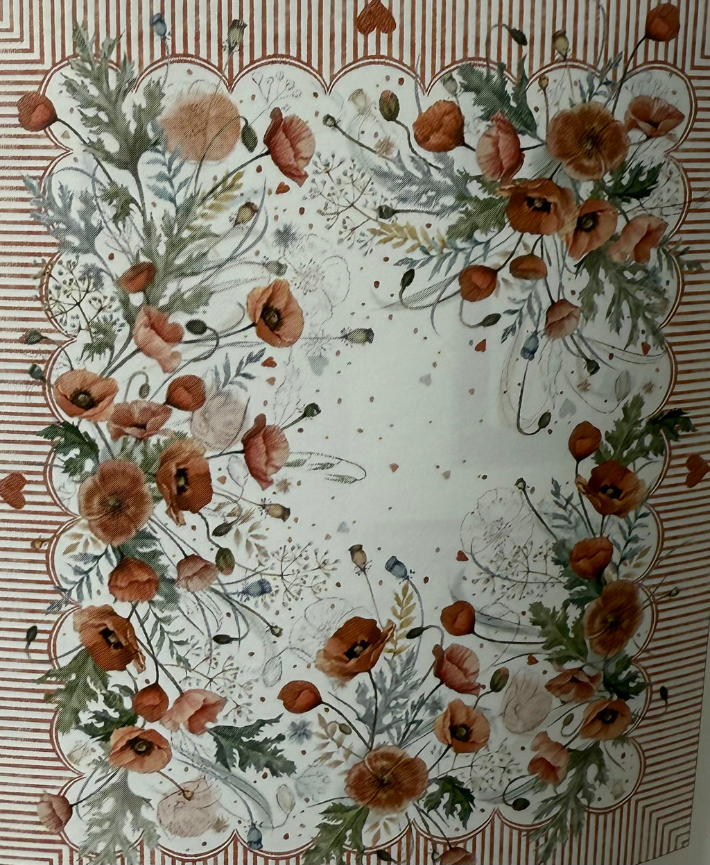 Nappe "Coquelicots"