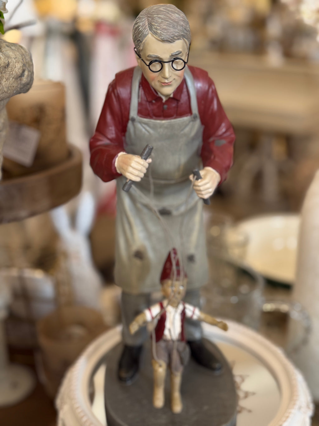 Geppetto et Pinocchio