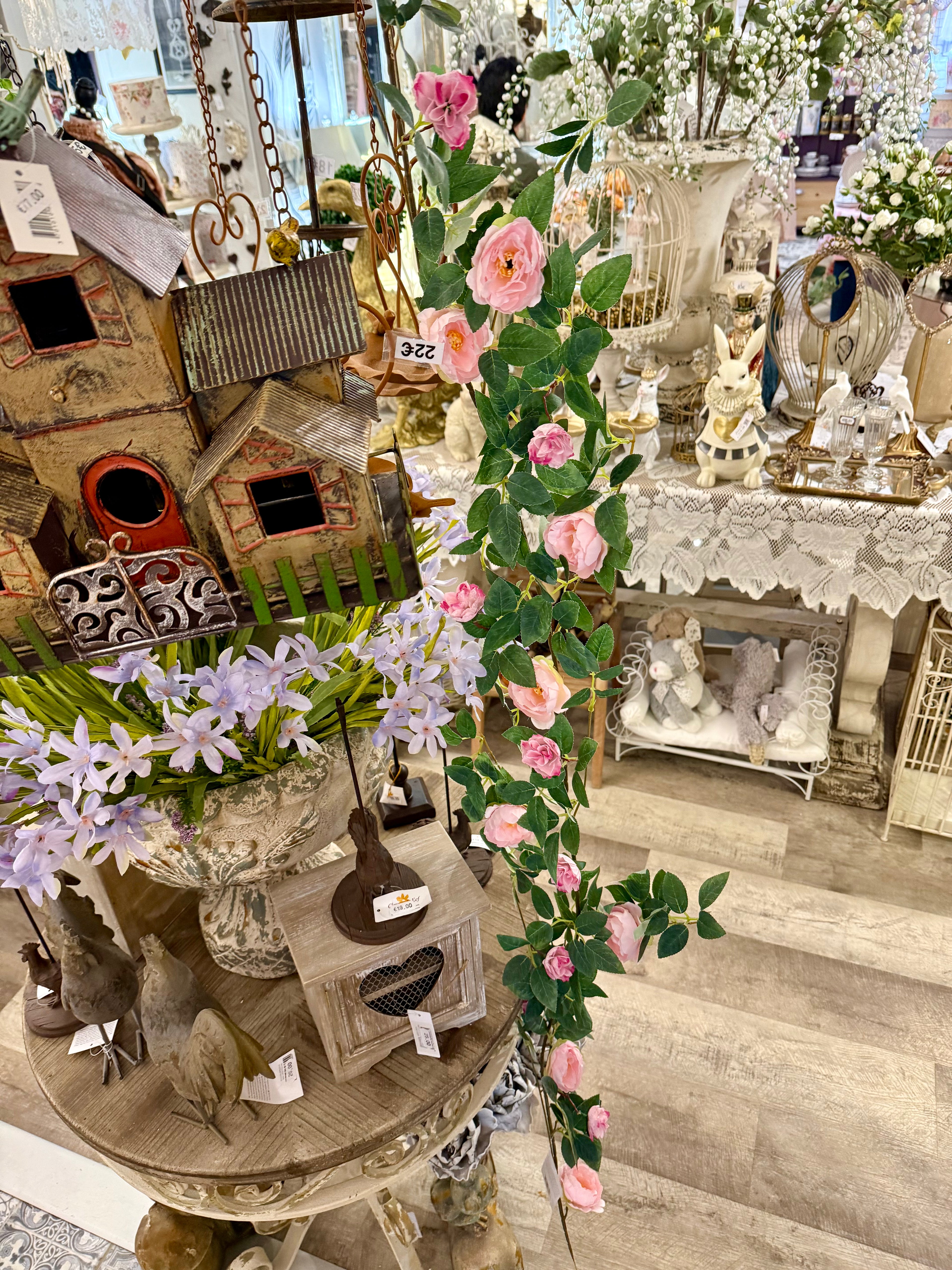 Guirlande Roses Anglaises