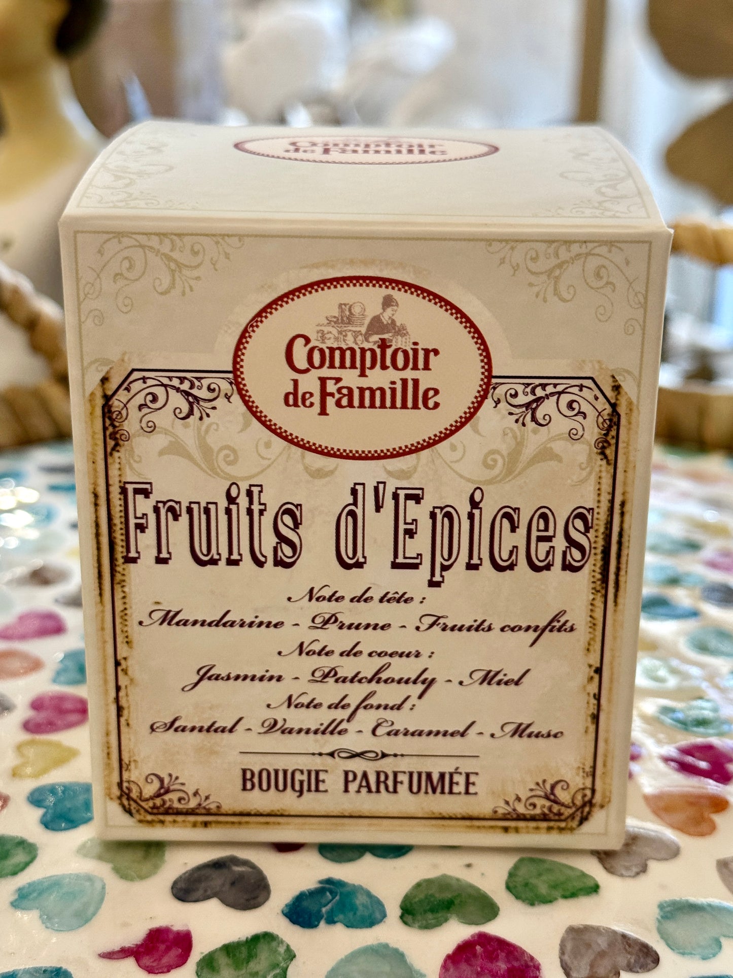 Bougie Parfumée Fruits d'Épices