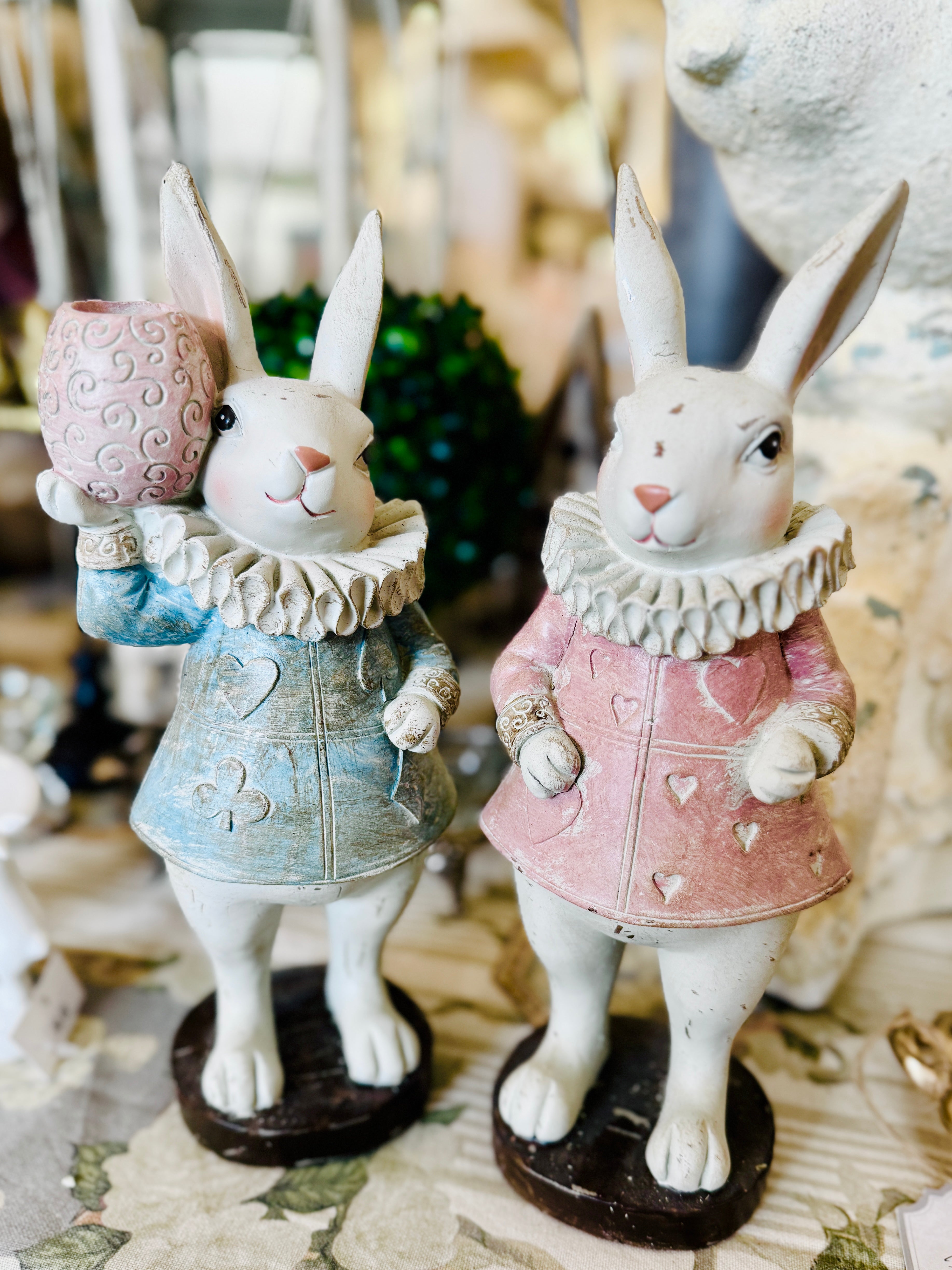 Lapins Collerette Alice – Bleu ou Rose
