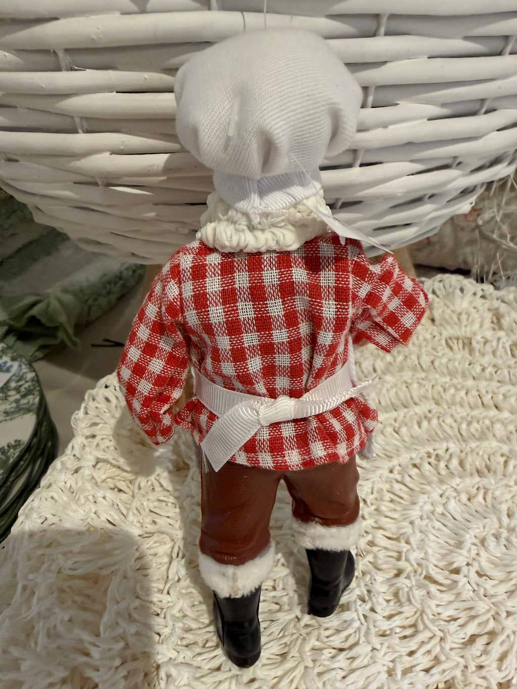 Père Noël pâtissier petit