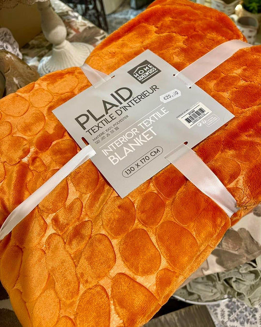 Plaid Douceur Citrouille