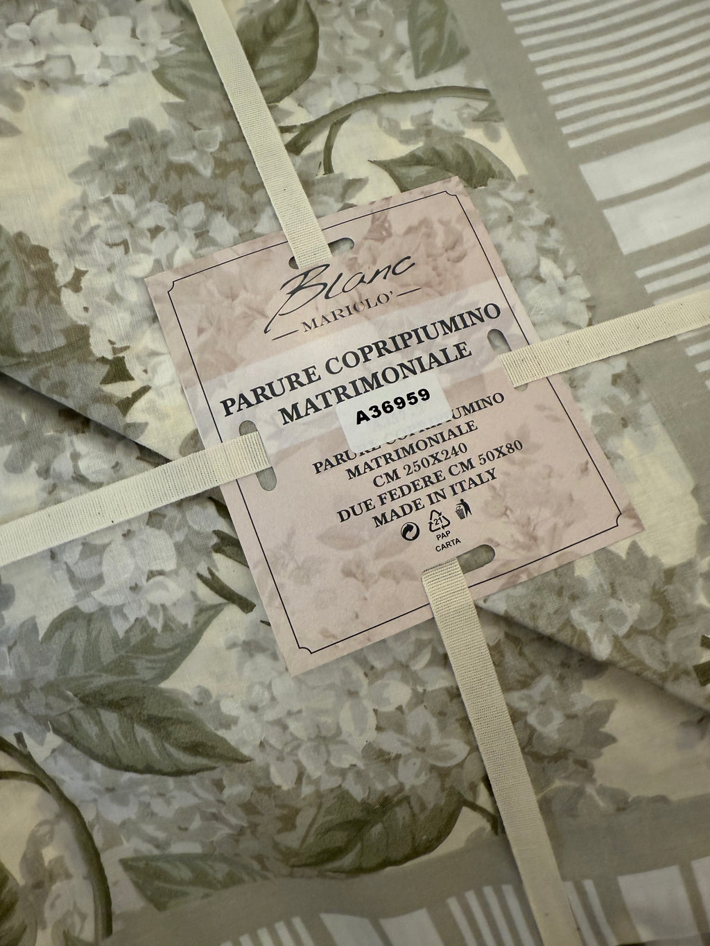 Parure de lit « Rêveries Botaniques »