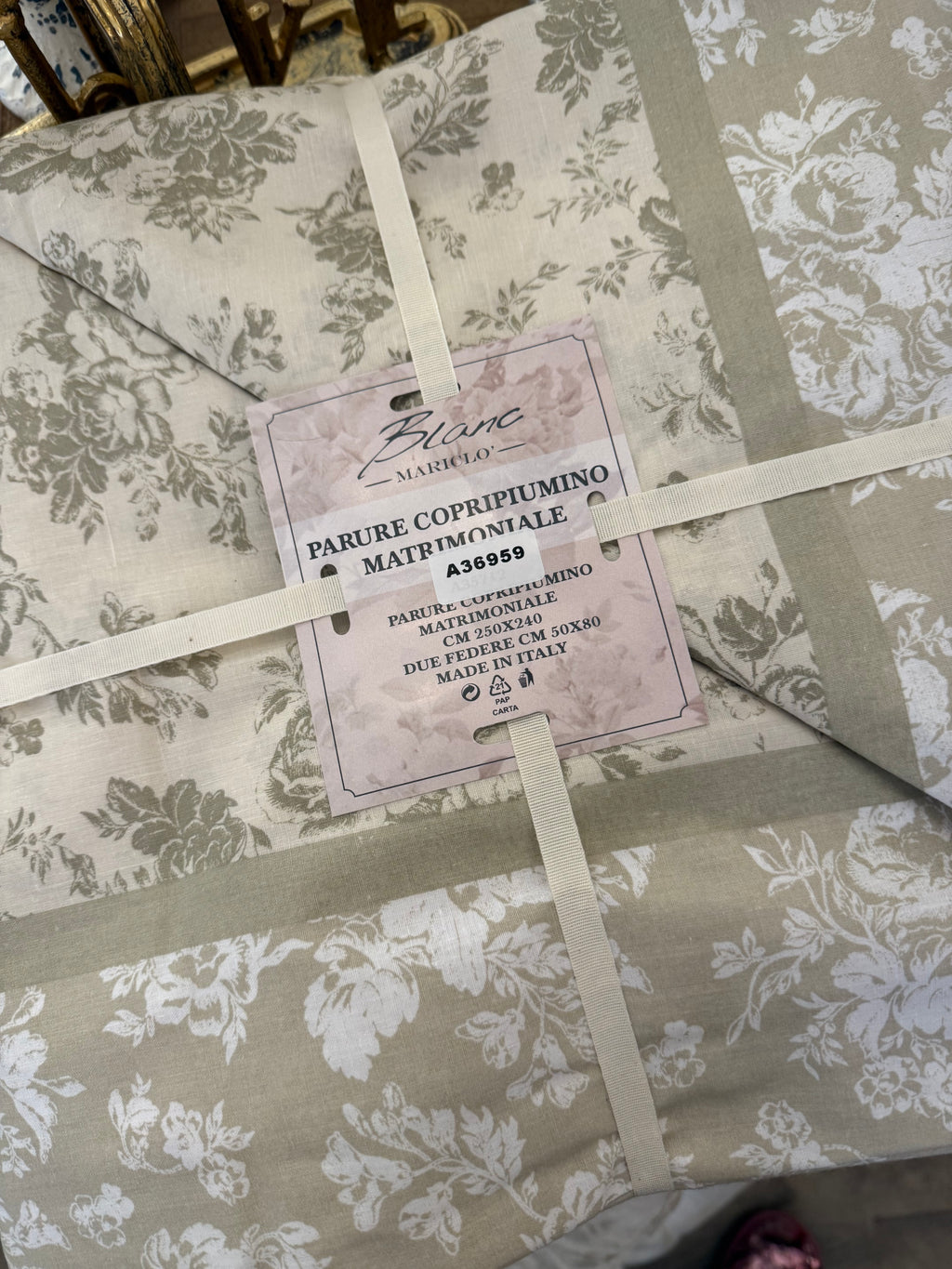 Parure de lit « Rêveries Botaniques »