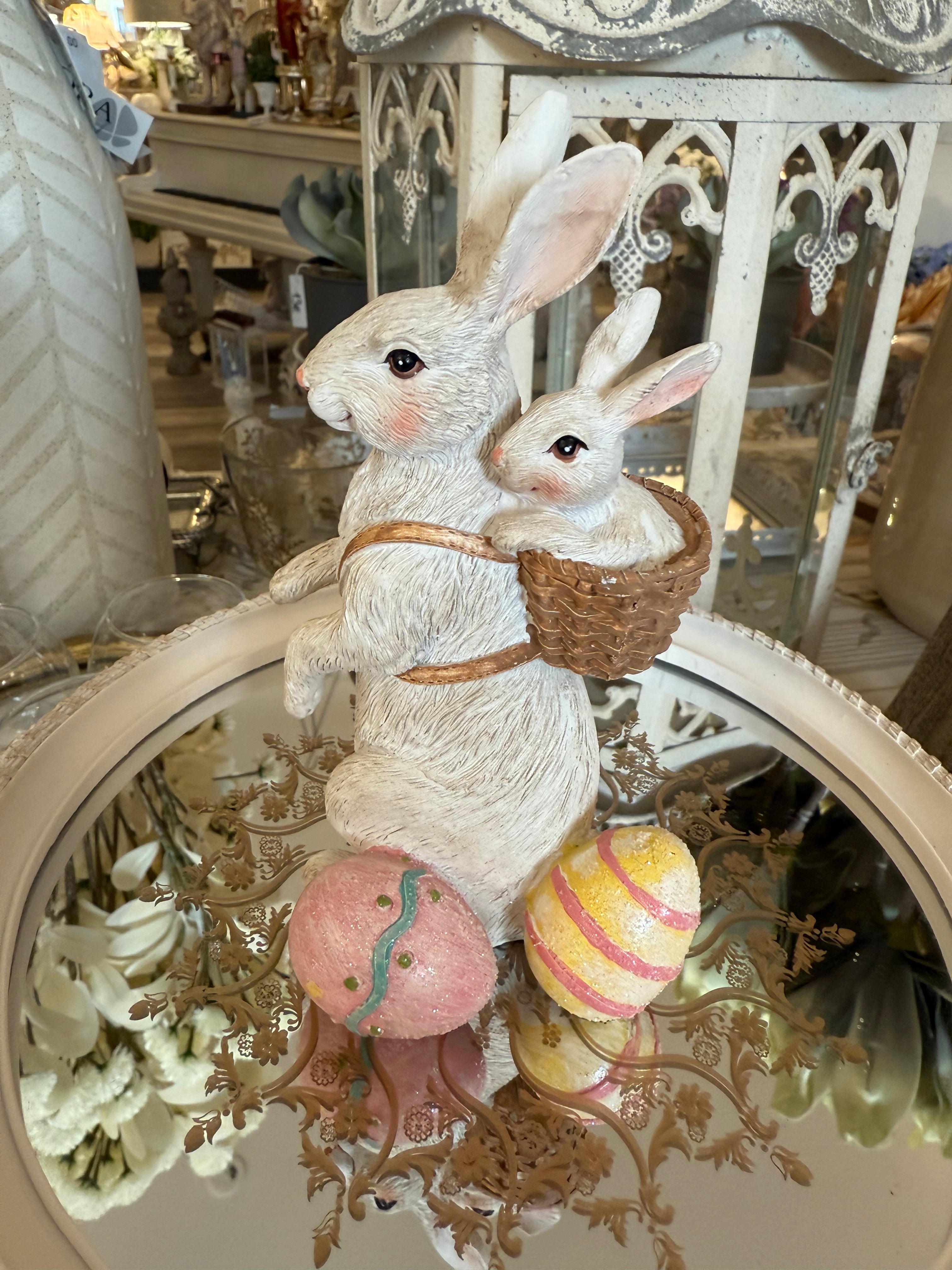 Lièvre de Pâques et son Petit
