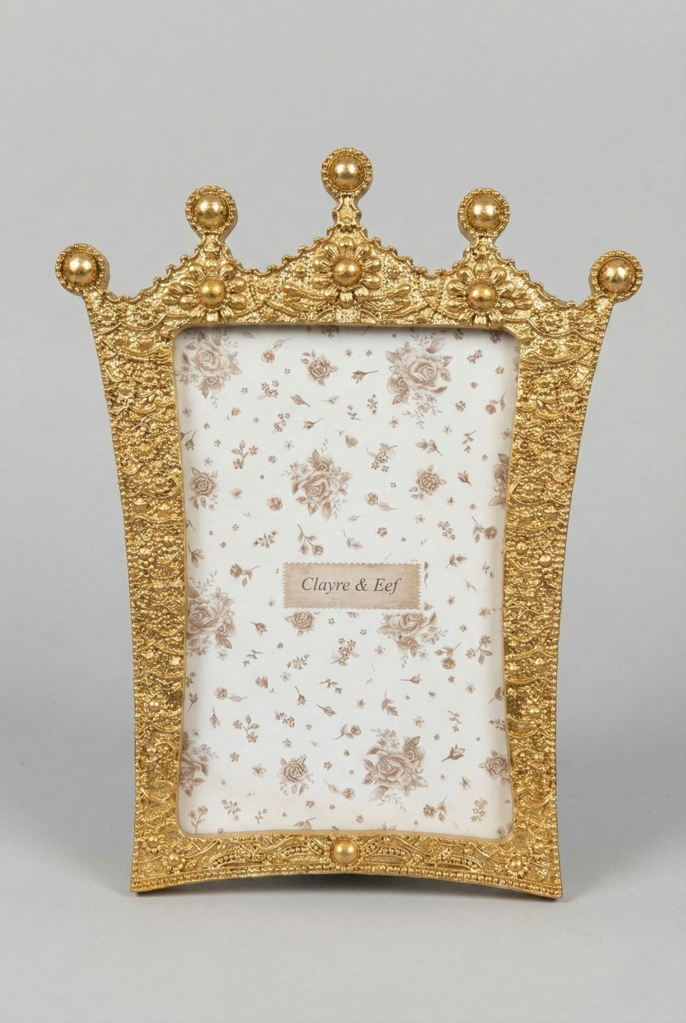 Cadre photo baroque doré style Versailles, cadre décoratif élégant aux finitions raffinées, décoration de charme et romantique pour intérieur chic