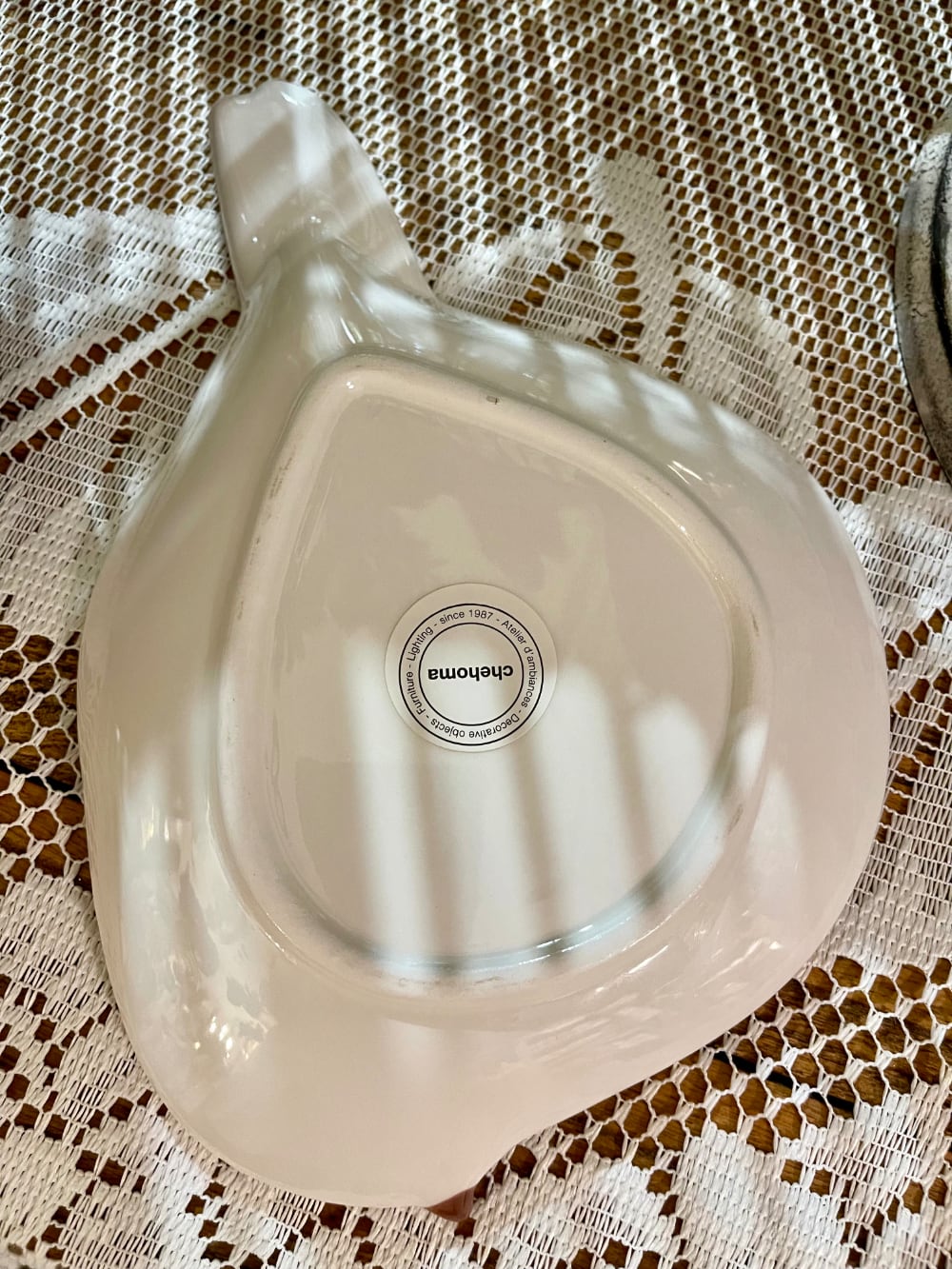 Coupelle en forme d’oiseau pour vaisselle romantique, décoration de charme aux tons doux, ambiance poétique et shabby chic