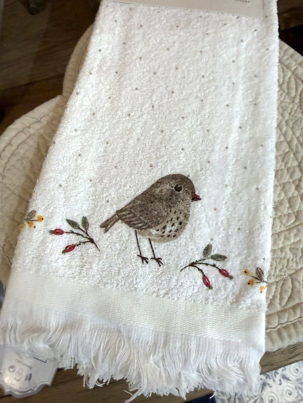 Essuie-Mains Petit Oiseau