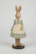Lapinette Cuisinière de Pâques, figurine lapin décorative pour une cuisine shabby chic et romantique. Paiement sécurisé et entreprise familiale française.